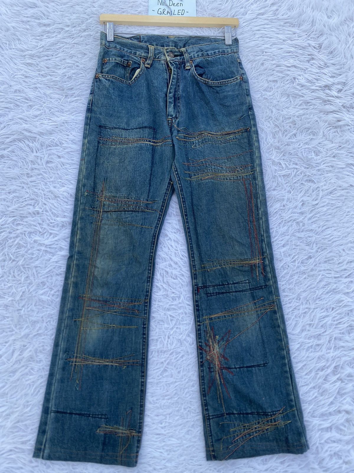 Hysteric Glamour Rare Vintage Hysteric Glamour Nice Design Kinky Jeans Size 27" / US 4 / IT 40 - 2 Thumbnail