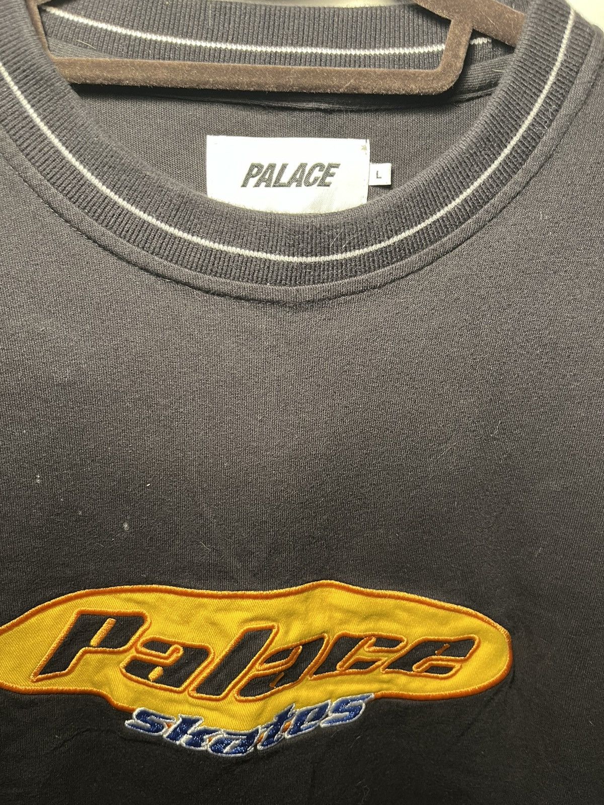 Palace Rare Palace Skateboards Black Cotton Longsleeve Skate Size US L / EU 52-54 / 3 - 3 Thumbnail