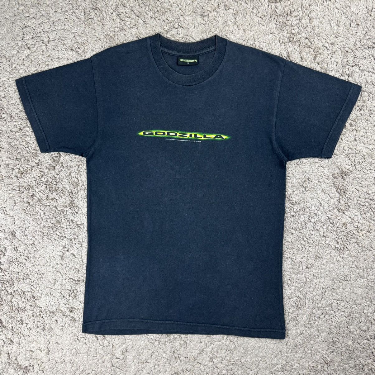 Vintage Vintage 1998 Godzilla Movie Promotional T-shirt Size US M / EU 48-50 / 2 - 2 Thumbnail