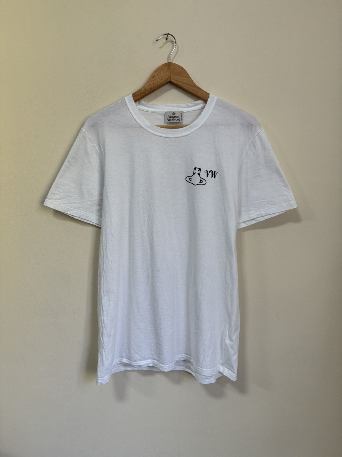 Vivienne Westwood Vivienne Westwood Underwear Logo Tee Size US XL / EU 56 / 4 - 1 Thumbnail