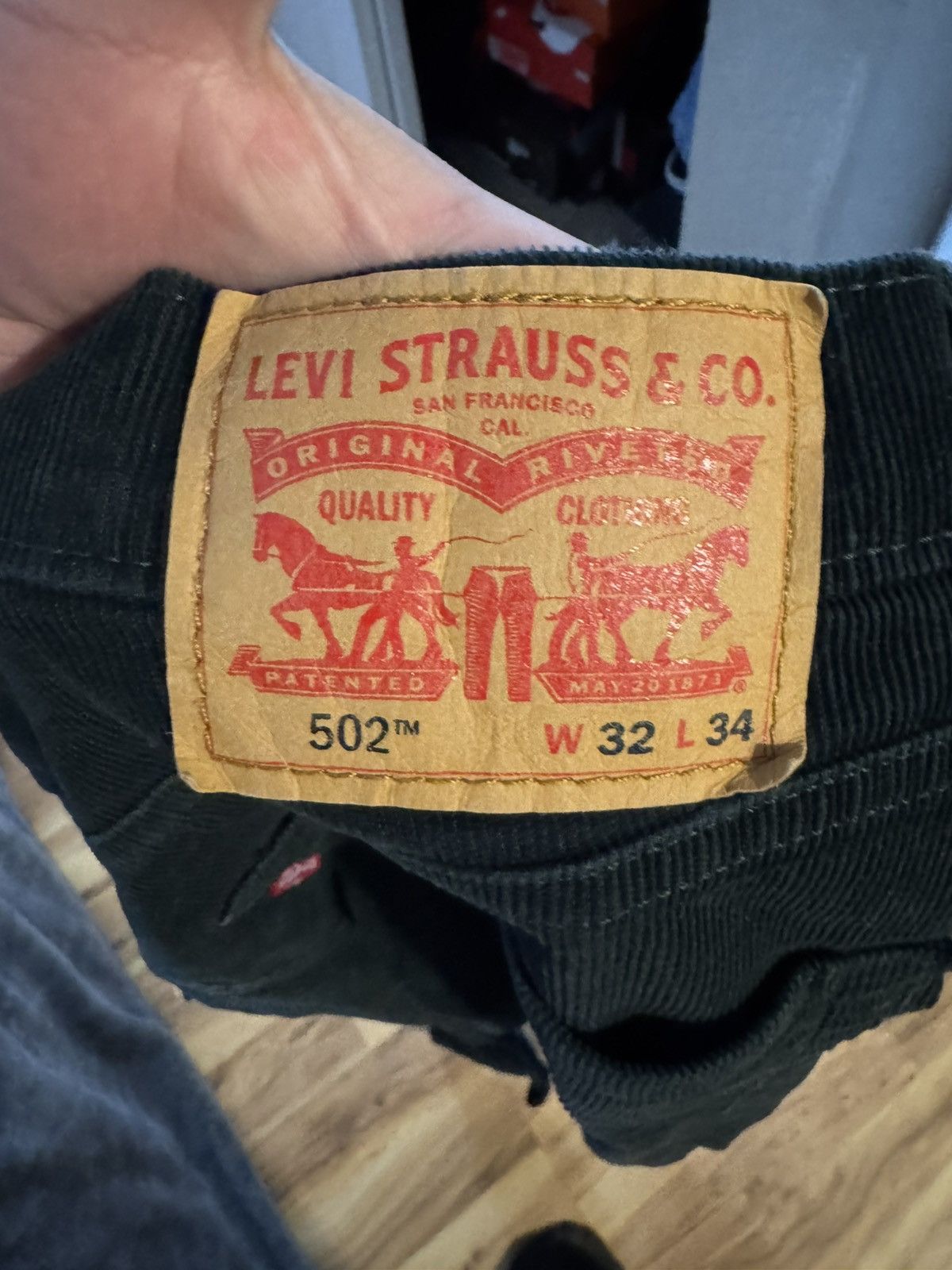 Levi's CORDUROY PANTS, LEVI Size US 32 / EU 48 - 3 Thumbnail