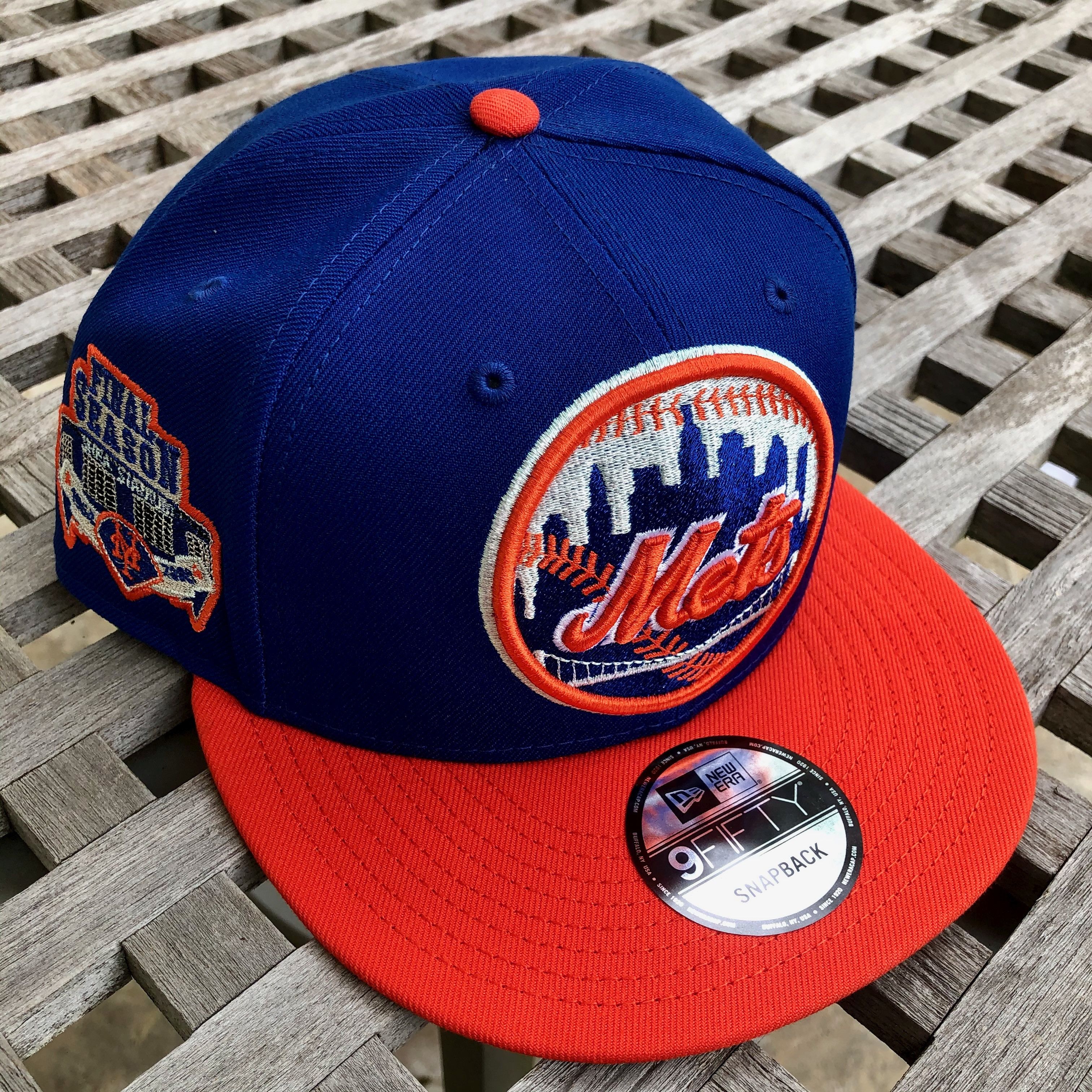 Kith × New Era Kith New Era New York Mets Nylon SnapBack Cap Hat
