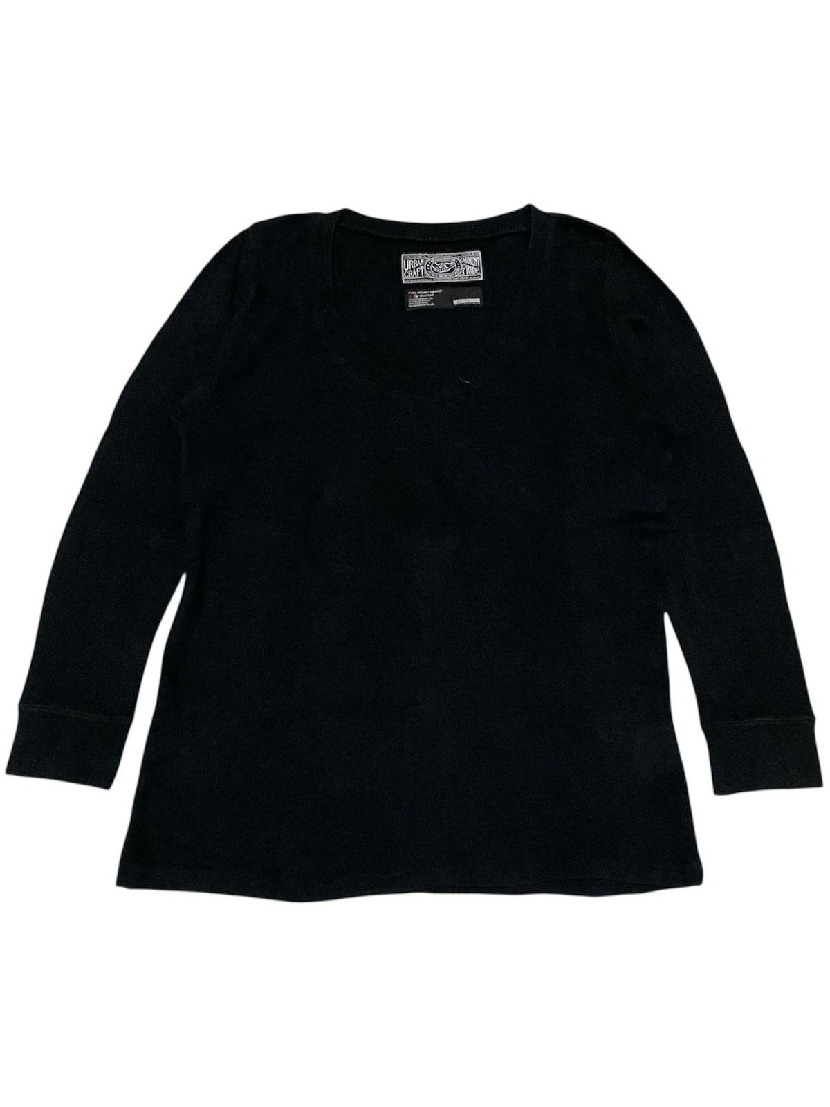 Japanese Brand × Vintage Neighborhood Technical Apparel U-Neck Knit Longsleeve Size S / US 4 / IT 40 - 1 Thumbnail