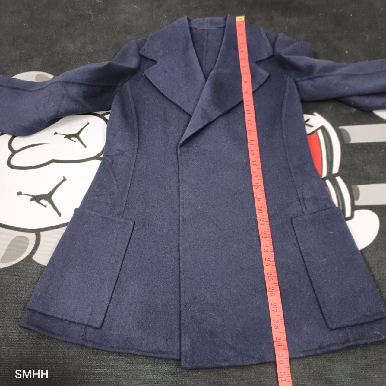 Agnona 🔥 Vintage AGNONA Navy Wool Jacket – Size 40 Size M / US 6-8 / IT 42-44 - 21 Thumbnail