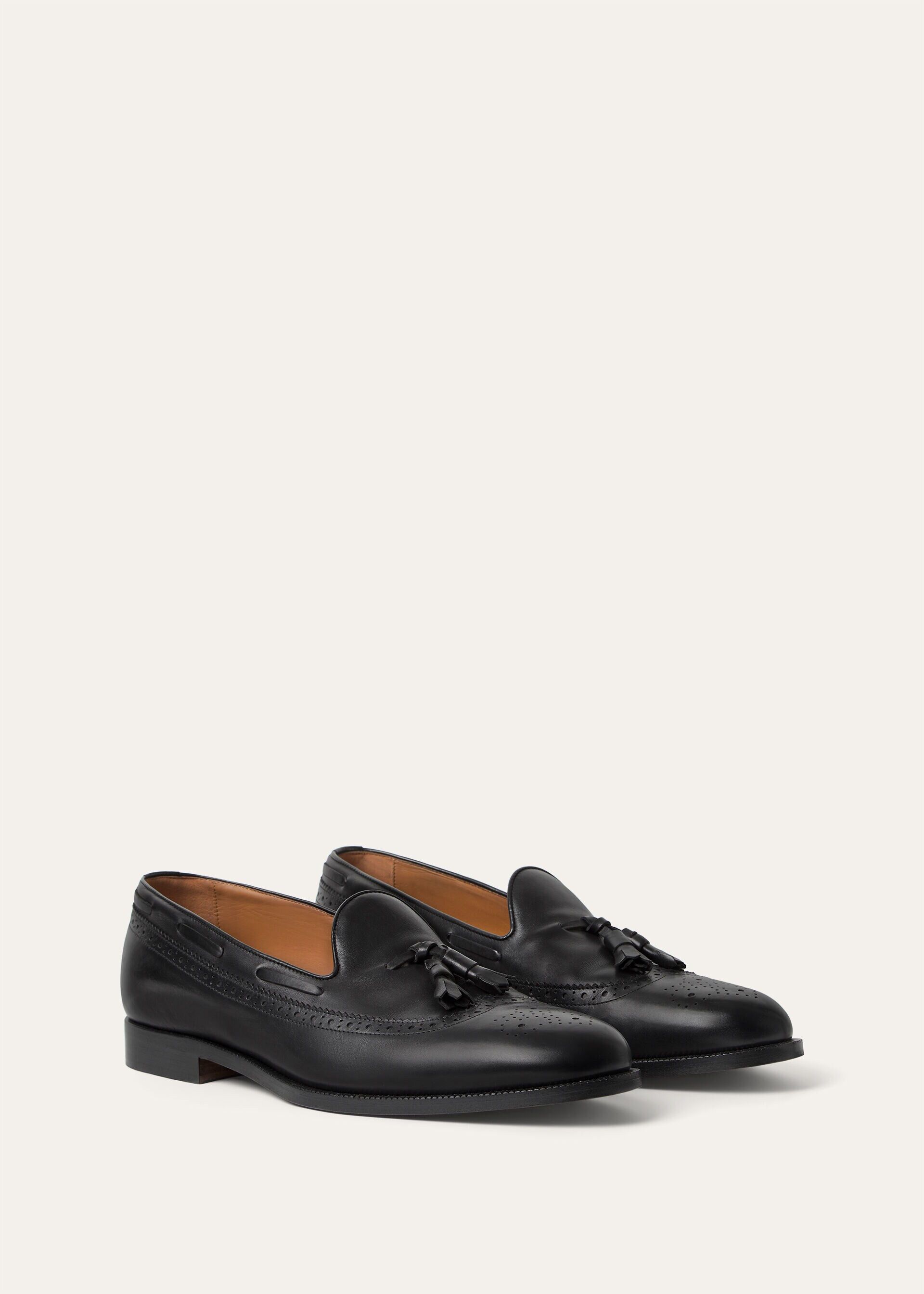 Loro Piana os11x0226 FAQ5603 Serge Walk Loafers in Black Size US 9 / EU 42 - 3 Thumbnail