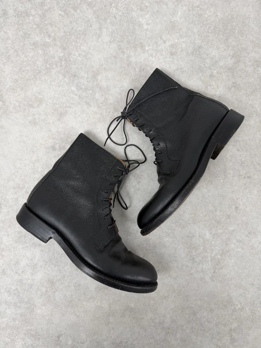 Raf Simons AW2013 Raf Simons Black High Leather Boots Size US 8 / EU 41 - 2 Thumbnail