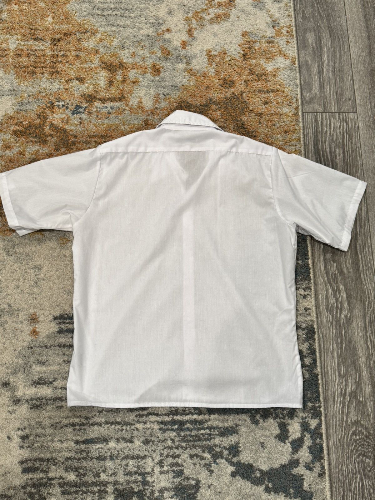 Other Lou Eqpt Button-Up White Short Sleeve Shirt Size US M / EU 48-50 / 2 - 2 Thumbnail
