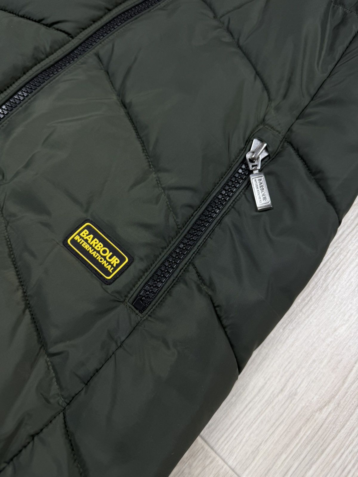 Barbour Barbour International Rafaela Long Padded Hooded Gilet Size M / US 6-8 / IT 42-44 - 6 Thumbnail