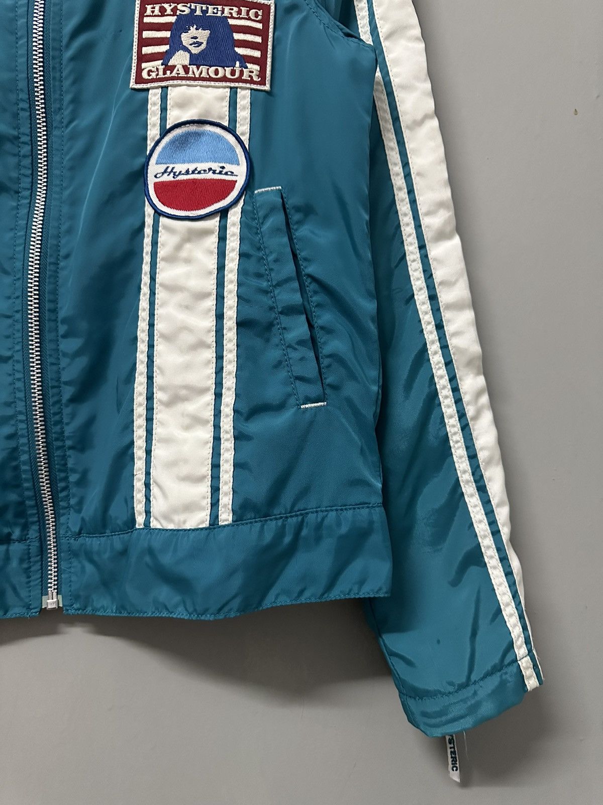 Hysteric Glamour × Japanese Brand × Vintage Vintage HYSTERIC GLAMOUR Patches Zipper Jacket Size US XS / EU 42 / 0 - 4 Thumbnail