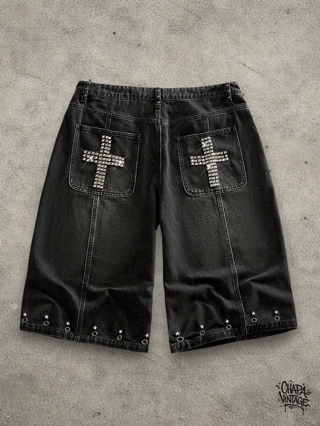 Japanese Brand Opium Goth shorts Size US 32 / EU 48 - 1 Thumbnail