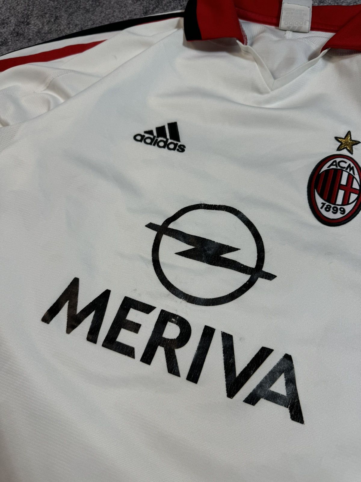 Adidas × Vintage Vintage Adidas AC Milan 20 Seedorf Soccer Jersey Blokecore S Size US S / EU 44-46 / 1 - 5 Thumbnail
