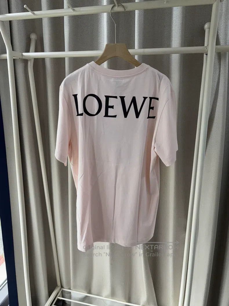 Loewe Loewe Pink Mini Elephant Short Sleeve T-Shirt Size XS / US 0-2 / IT 36-38 - 2 Thumbnail
