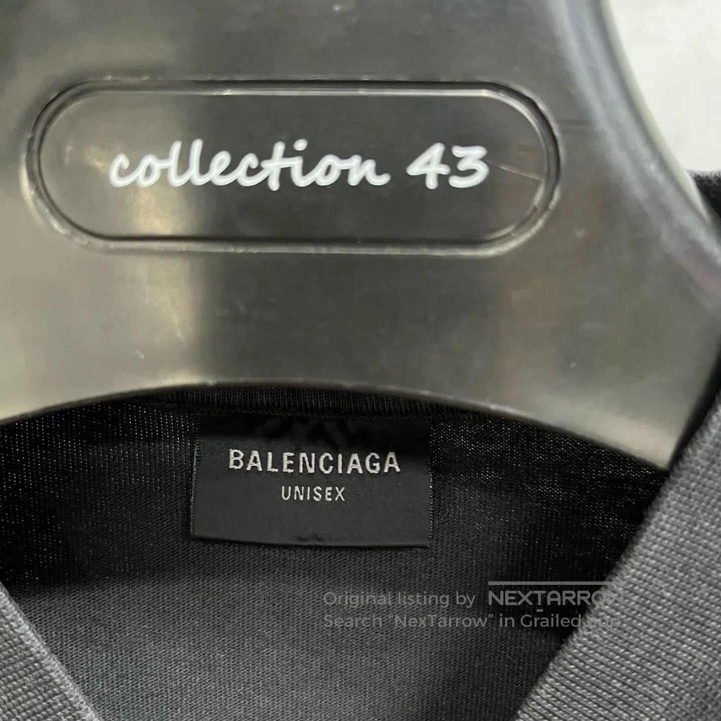 Balenciaga Balenciaga Black letter-pattern printed round-necked pullo Size US S / EU 44-46 / 1 - 2 Thumbnail