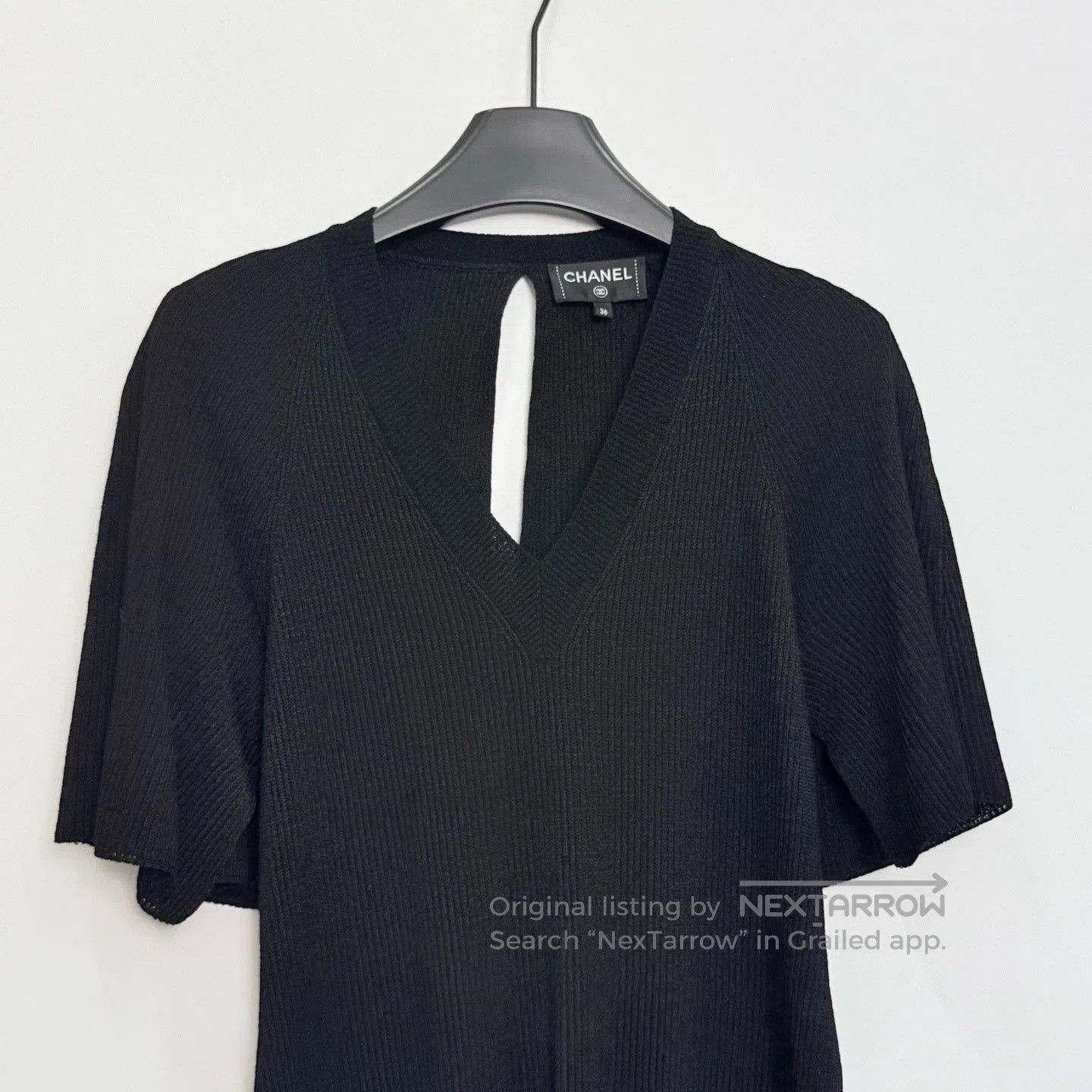 Chanel Chanel Black V. Size XS / US 0-2 / IT 36-38 - 2 Thumbnail