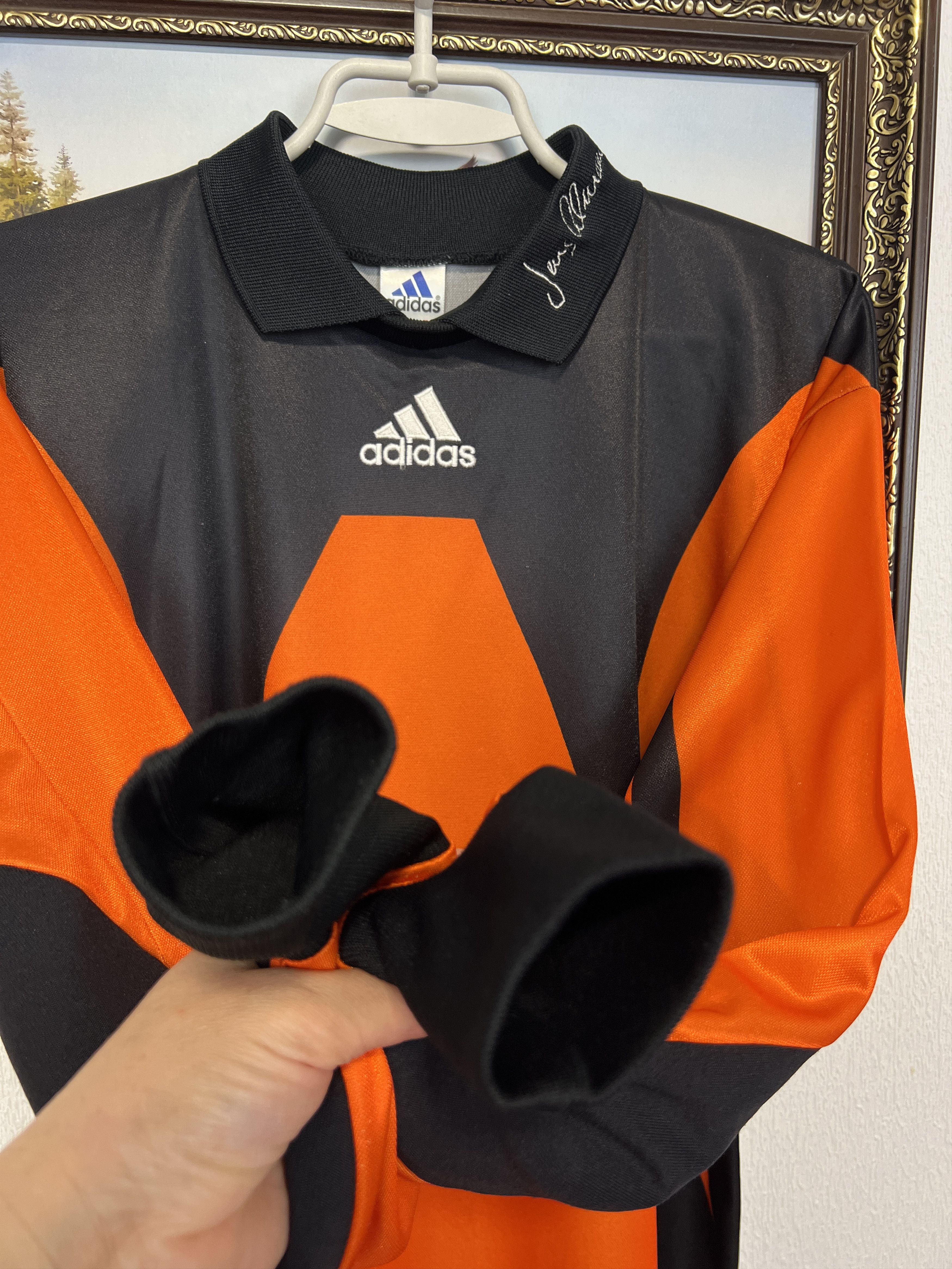 Adidas Vintage Football Goalkeeper Template Shirt Soccer Jersey Size US S / EU 44-46 / 1 - 5 Thumbnail