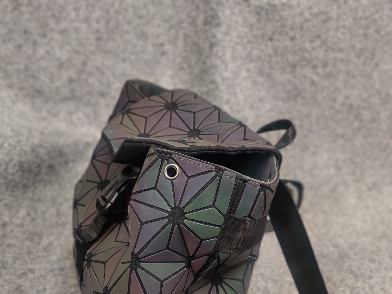 Issey Miyake Issey Miyake Bao Bao Japan Geometric Prism PVC Backpack Size ONE SIZE - 6 Thumbnail