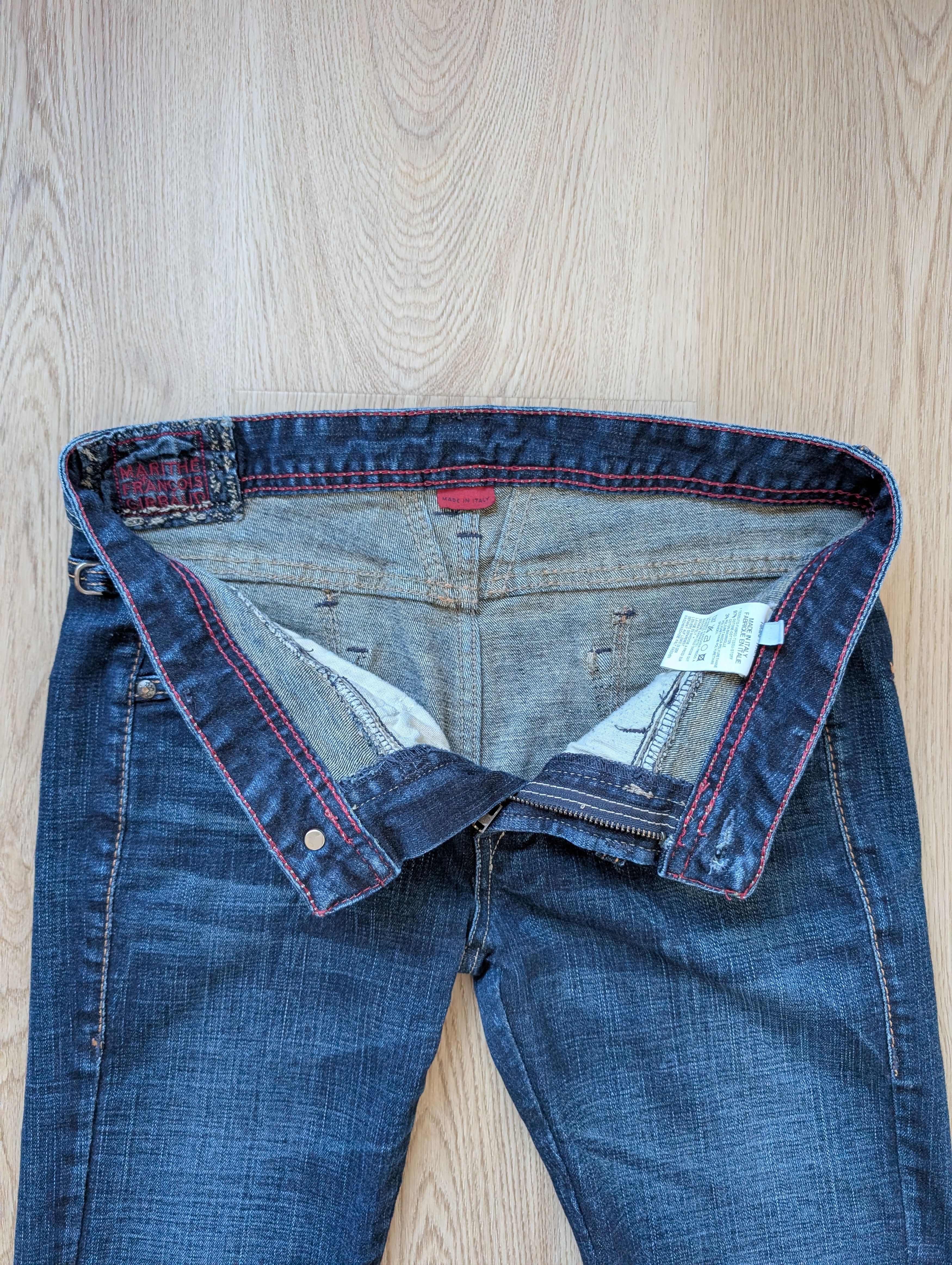 Marithe + Francois Girbaud Vintage Marithe Francois Girbaud Jeans Size Us 29 Eu 40 Size 27" / US 4 / IT 40 - 5 Thumbnail
