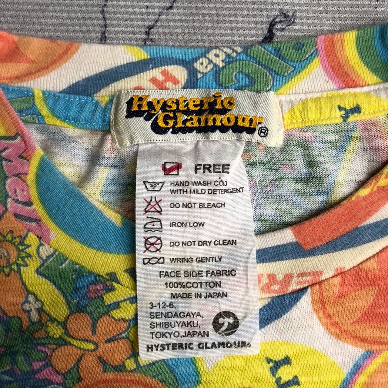 Hysteric Glamour Vintage 90s Hysteric Glamour Psychedelic All Over Print Tee Size US XS / EU 42 / 0 - 7 Thumbnail