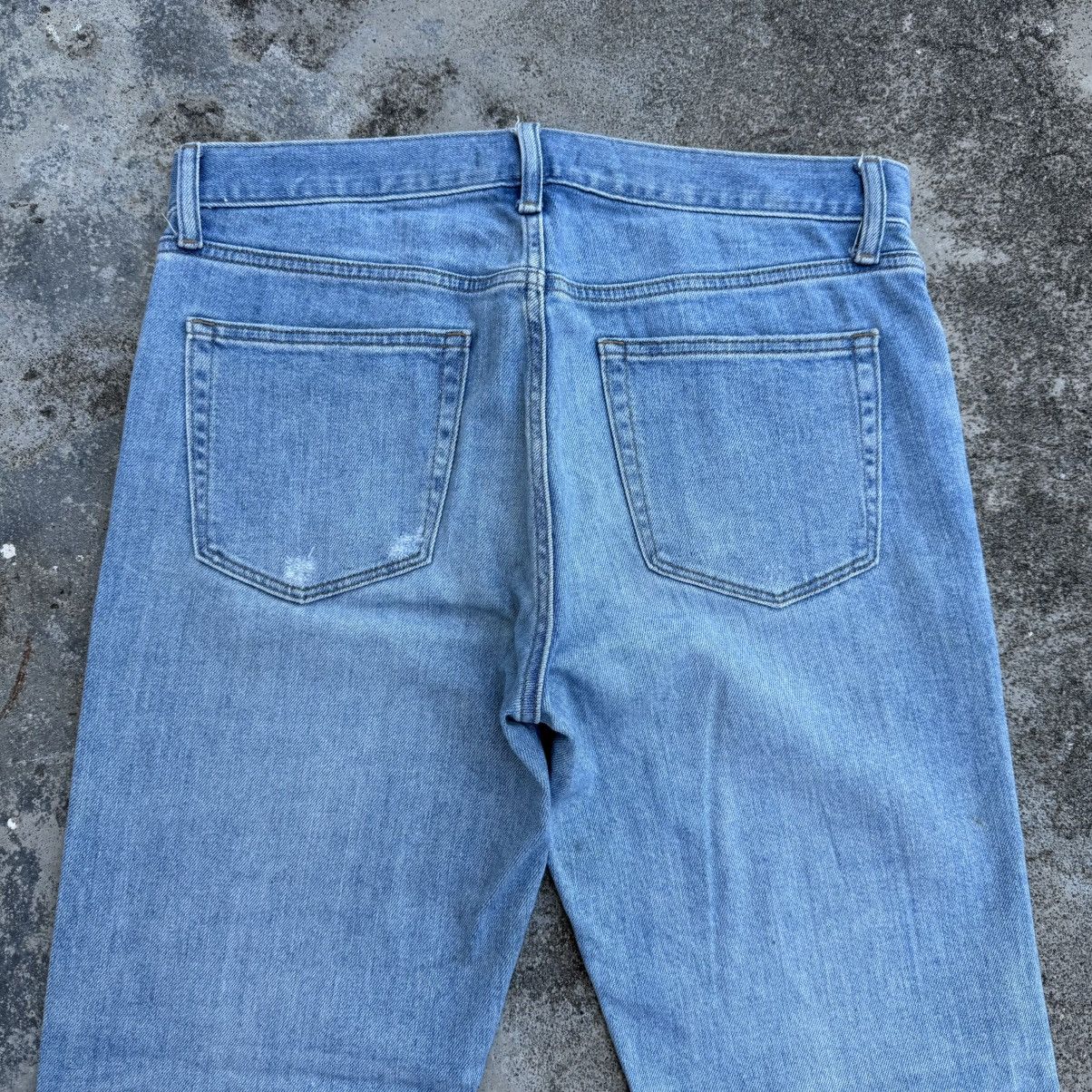 Black Label × Japanese Brand × Jean VINTAGE JAPANESE FADED RIPPED JEANS DENIM PANTS Size US 35 - 8 Thumbnail