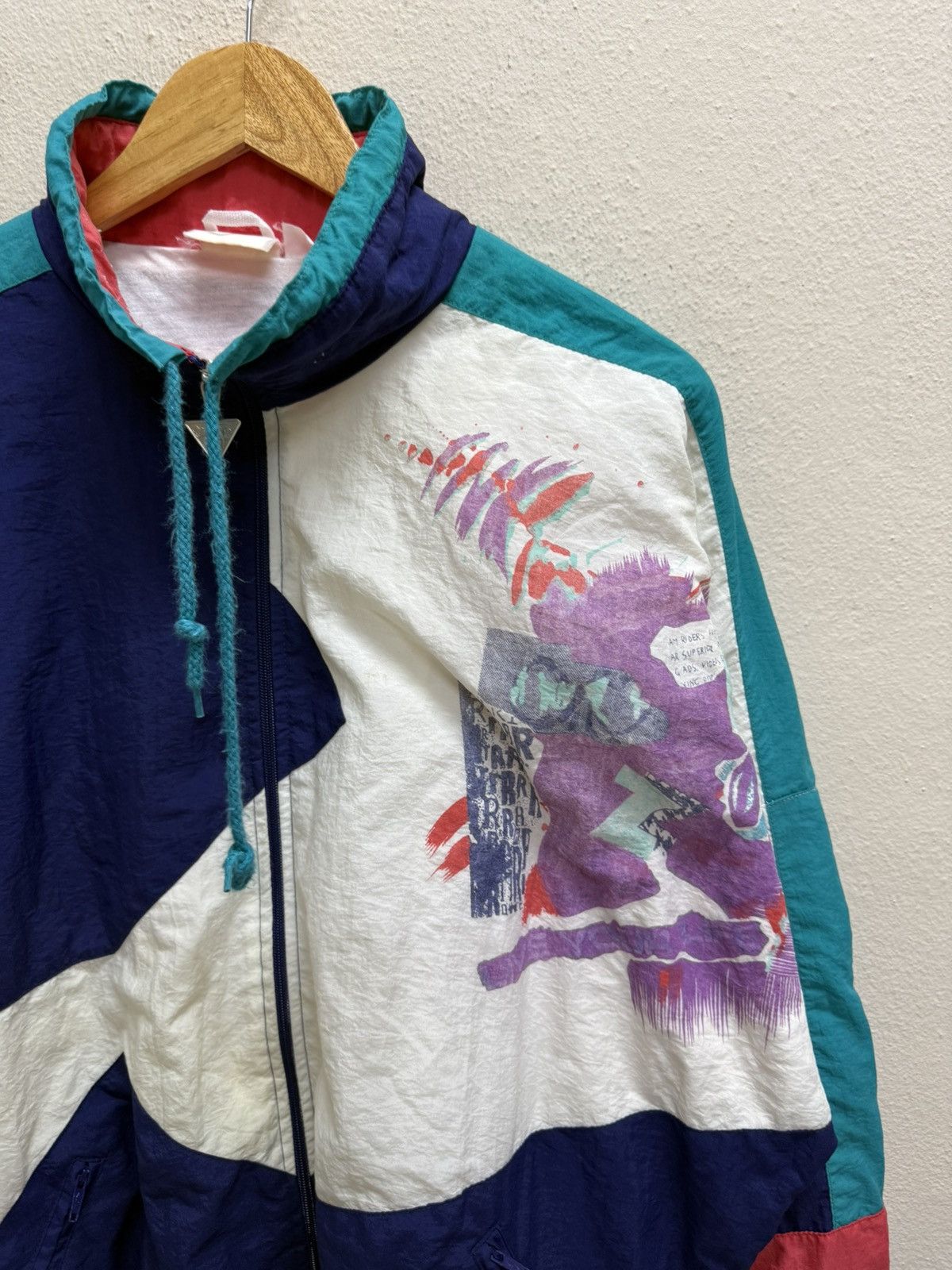 Japanese Brand Vintage 90s Juko Sport Sweater Size US L / EU 52-54 / 3 - 18 Thumbnail
