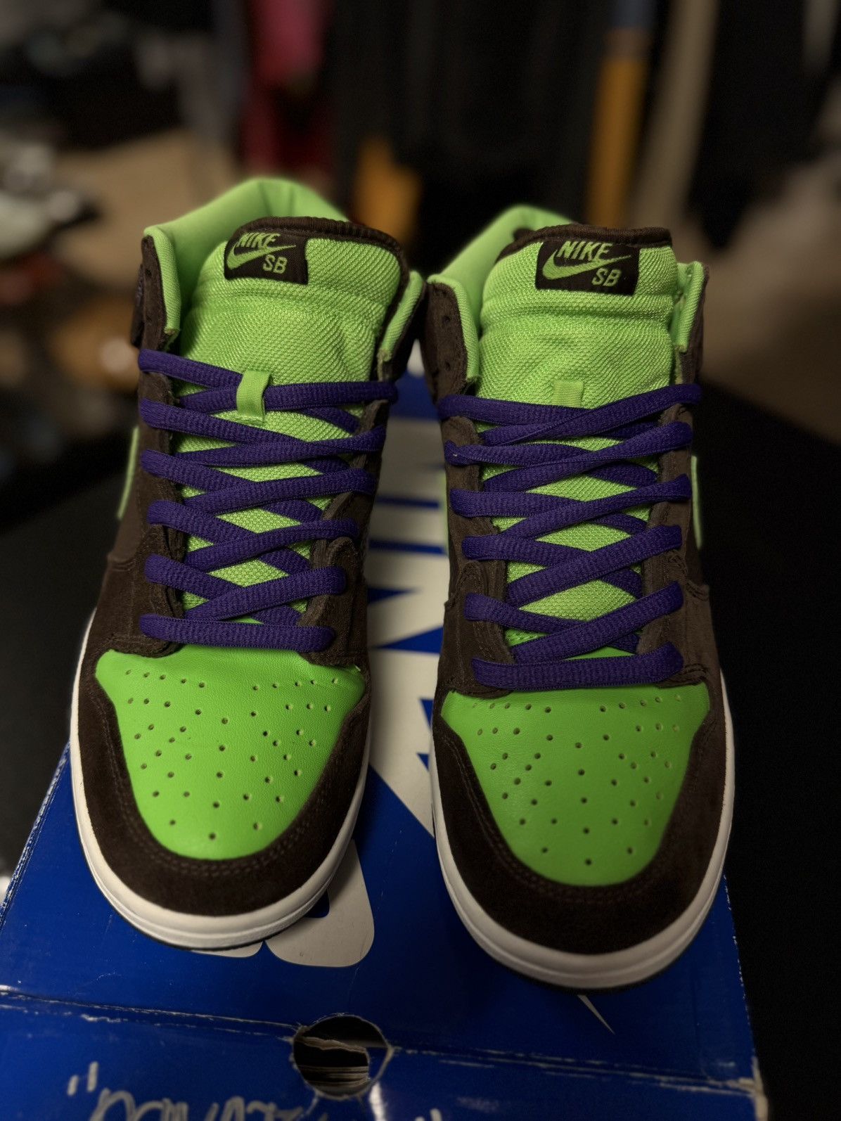 Nike Nike Dunk Pro SB Mid Donatello Size 11 314383 231 Size US 11 / EU 44 - 4 Thumbnail