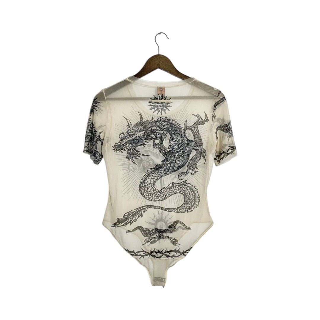 Jean Paul Gaultier Jean Paul Gaultier “SAFE SEX FOREVER” Mesh Size L / US 10 / IT 46 - 2 Thumbnail