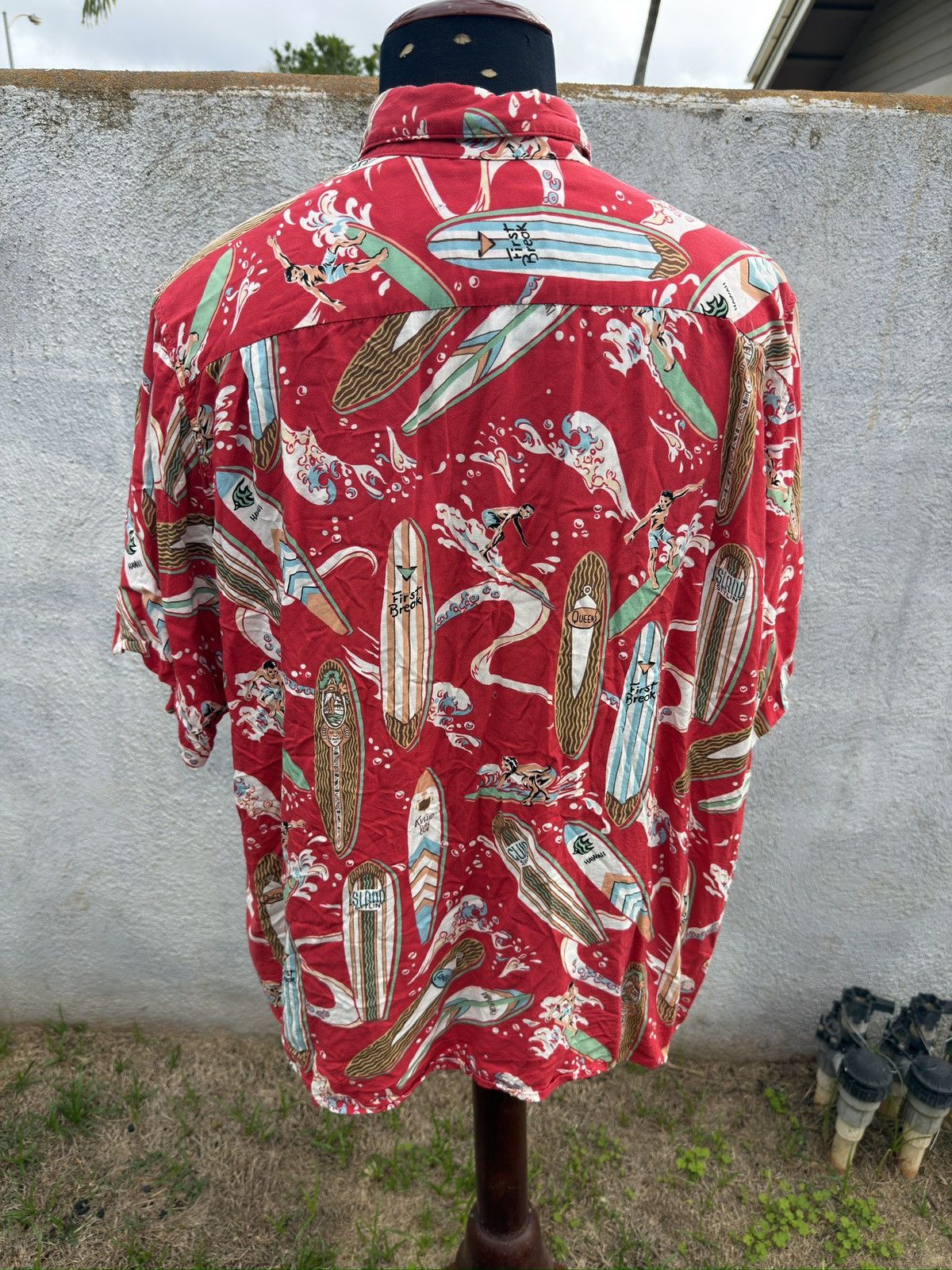 Reyn Spooner Pre Owned Reyn Spooner Alfred Shaheen Hawaiian Men's XL Size US XL / EU 56 / 4 - 2 Thumbnail