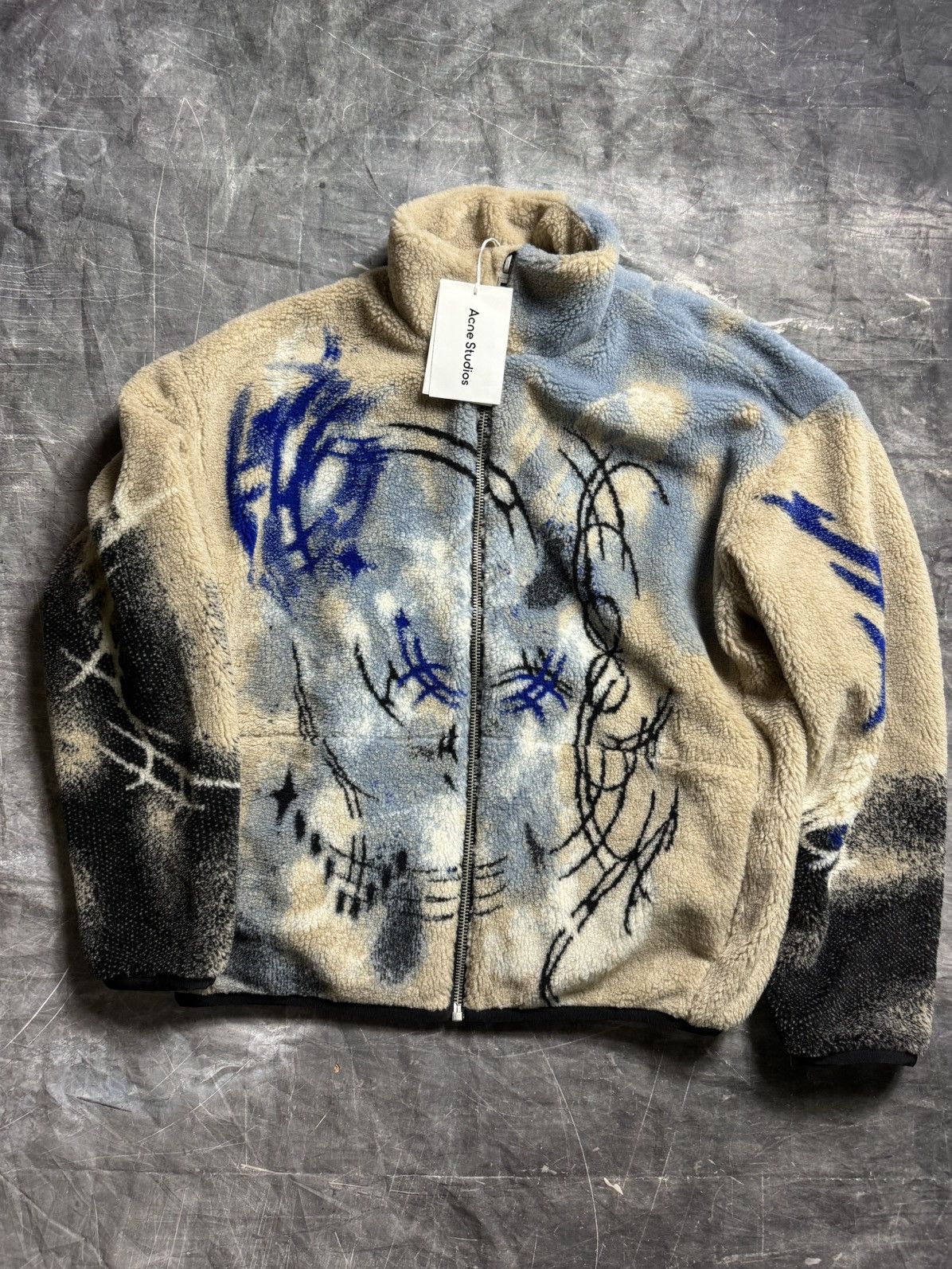 Acne Studios Acne Studios Teddy Jacquard Jacket Size US M / EU 48-50 / 2 - 1 Thumbnail
