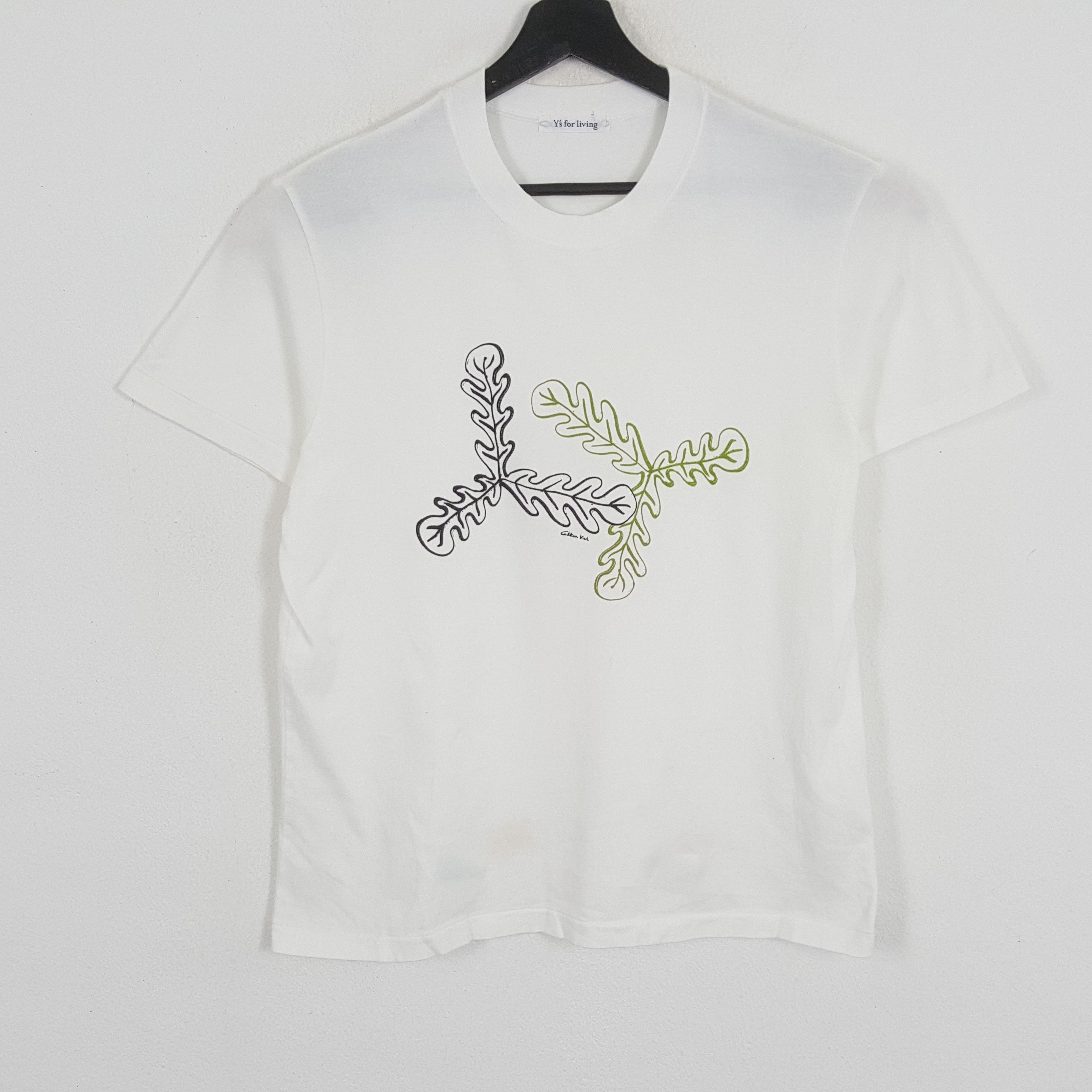 Vintage × Y's × Yohji Yamamoto Y's For Living by YOHJI YAMAMOTO Japanese Designer Tshirt Size US M / EU 48-50 / 2 - 1 Thumbnail