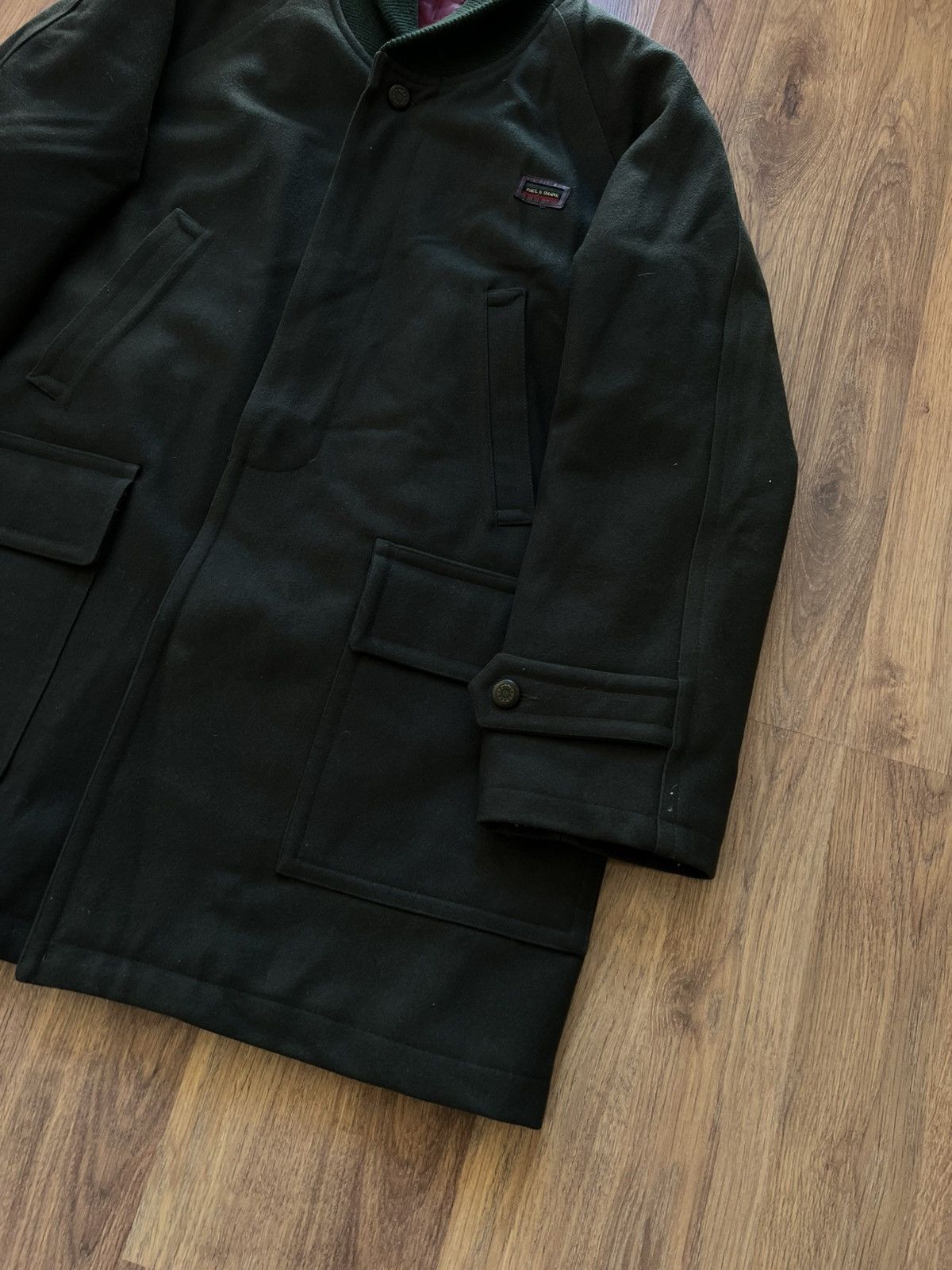 Paul & Shark Paul & Shark Yachting Wool Coat — Dark Green / Size XL Size US XL / EU 56 / 4 - 3 Thumbnail
