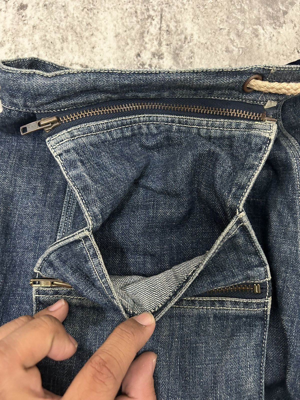 Kapital New Experiece Pocket Back Jeans like Kapital Size US 36 / EU 52 - 12 Thumbnail