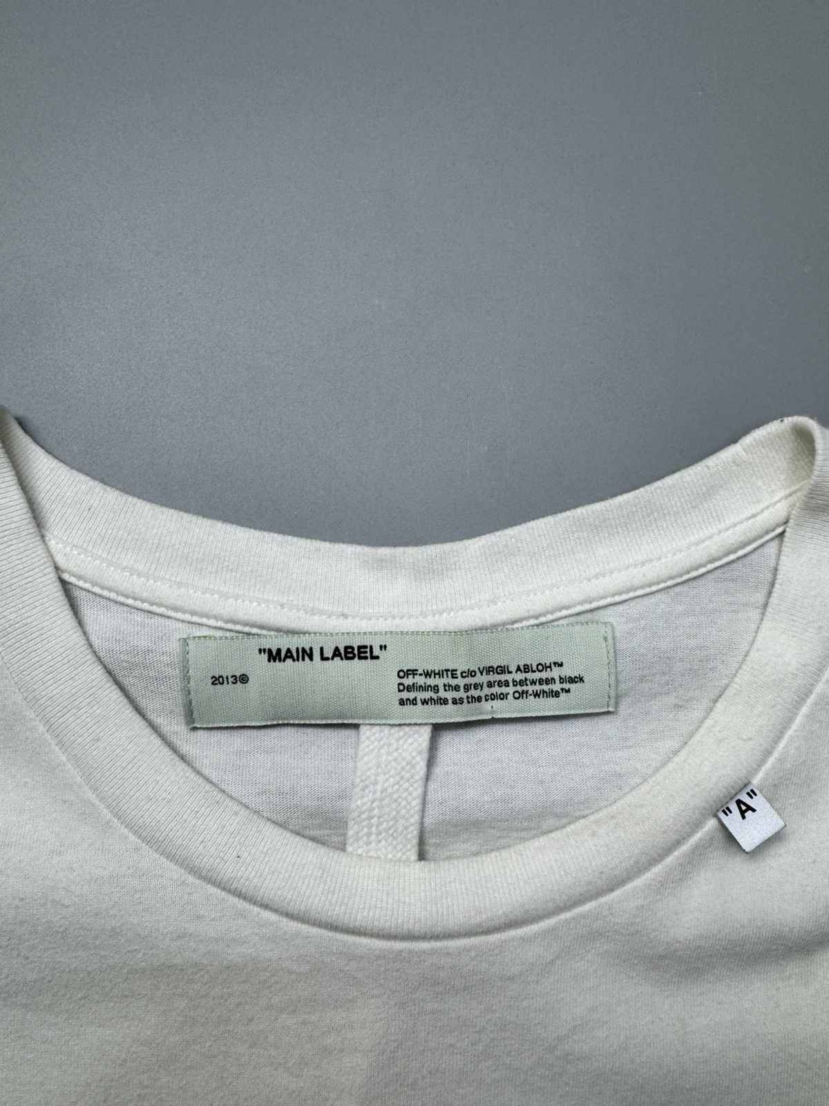 Off-White SS18 Off-White 'Golden Ratio' L/Sleeve Tshirts Size US L / EU 52-54 / 3 - 3 Thumbnail
