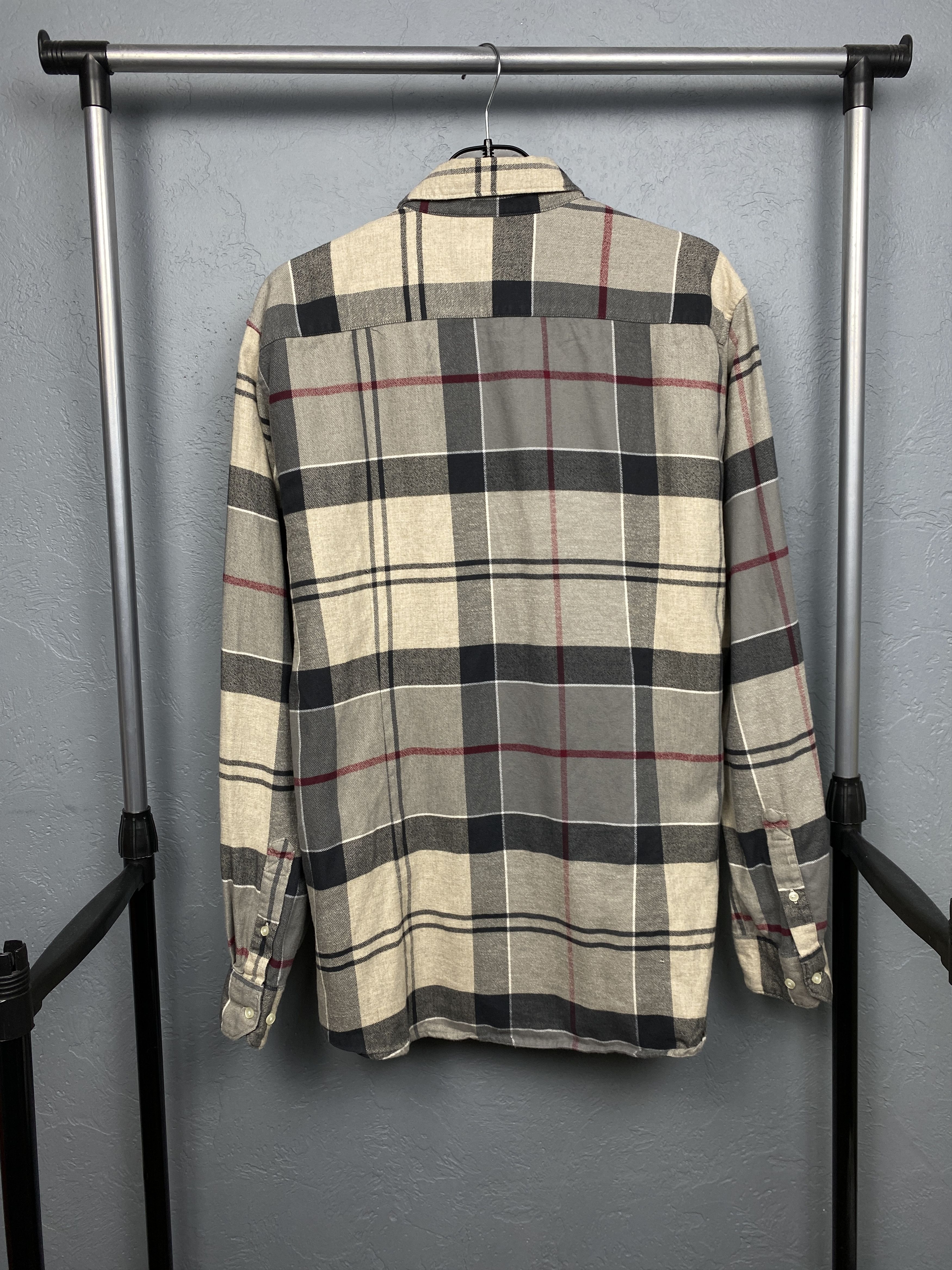 Barbour × Flannel Barbour Vintage Flannel Mens Tartan Plaid Shirt Size US XL / EU 56 / 4 - 7 Thumbnail