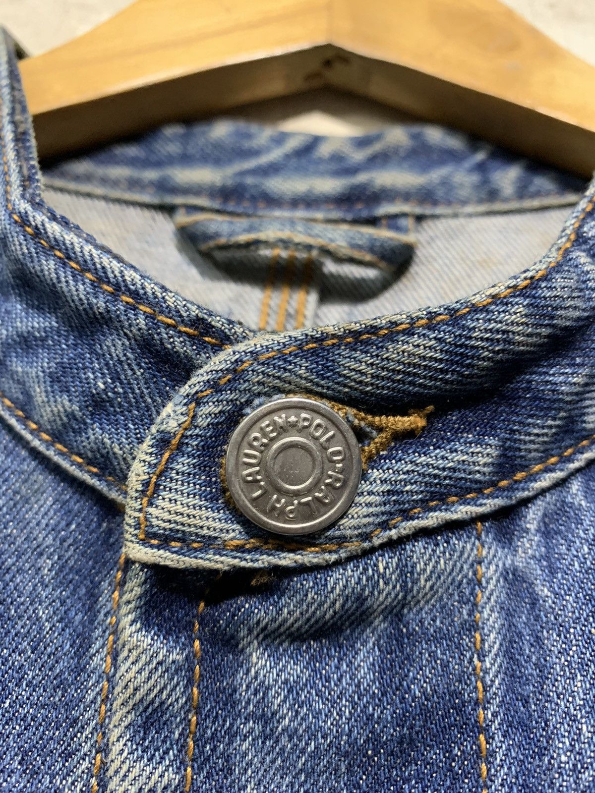 Polo Ralph Lauren × RRL Ralph Lauren 🔥VTG POLO COUNTRY DENIM CHORE JACKETS Size US L / EU 52-54 / 3 - 9 Thumbnail