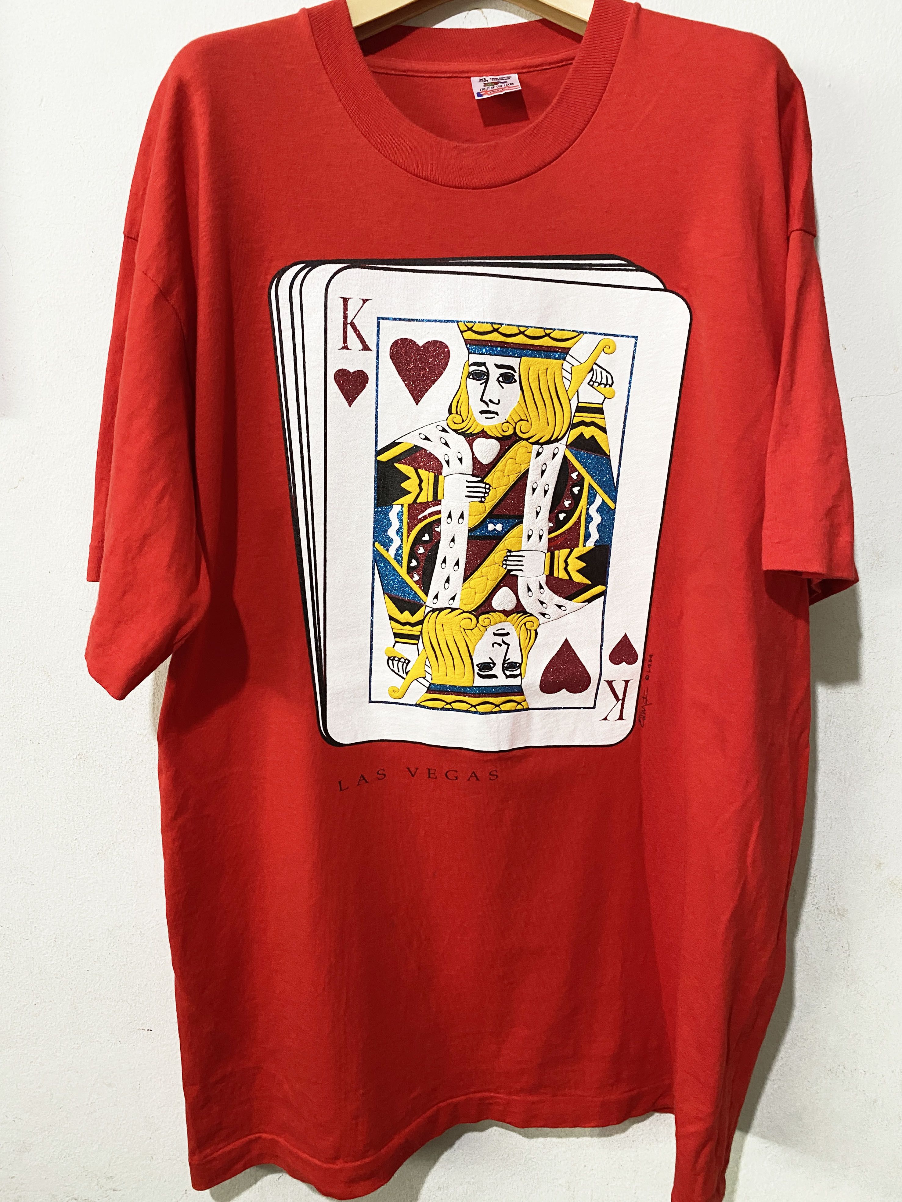 Vintage Vintage 90s Las Vegas Shirt Size US XL / EU 56 / 4 - 1 Thumbnail