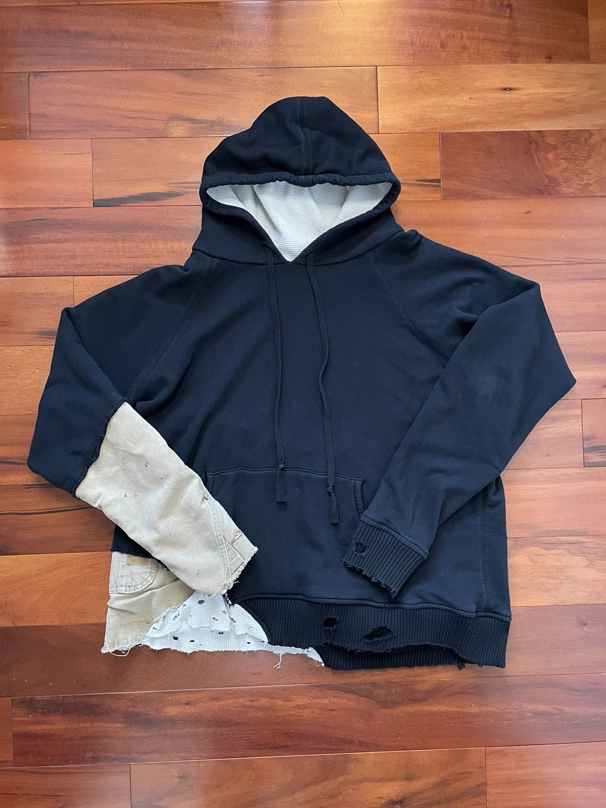 image of Greg Laurent Hoodie in Black, Men's (Size 2XL)