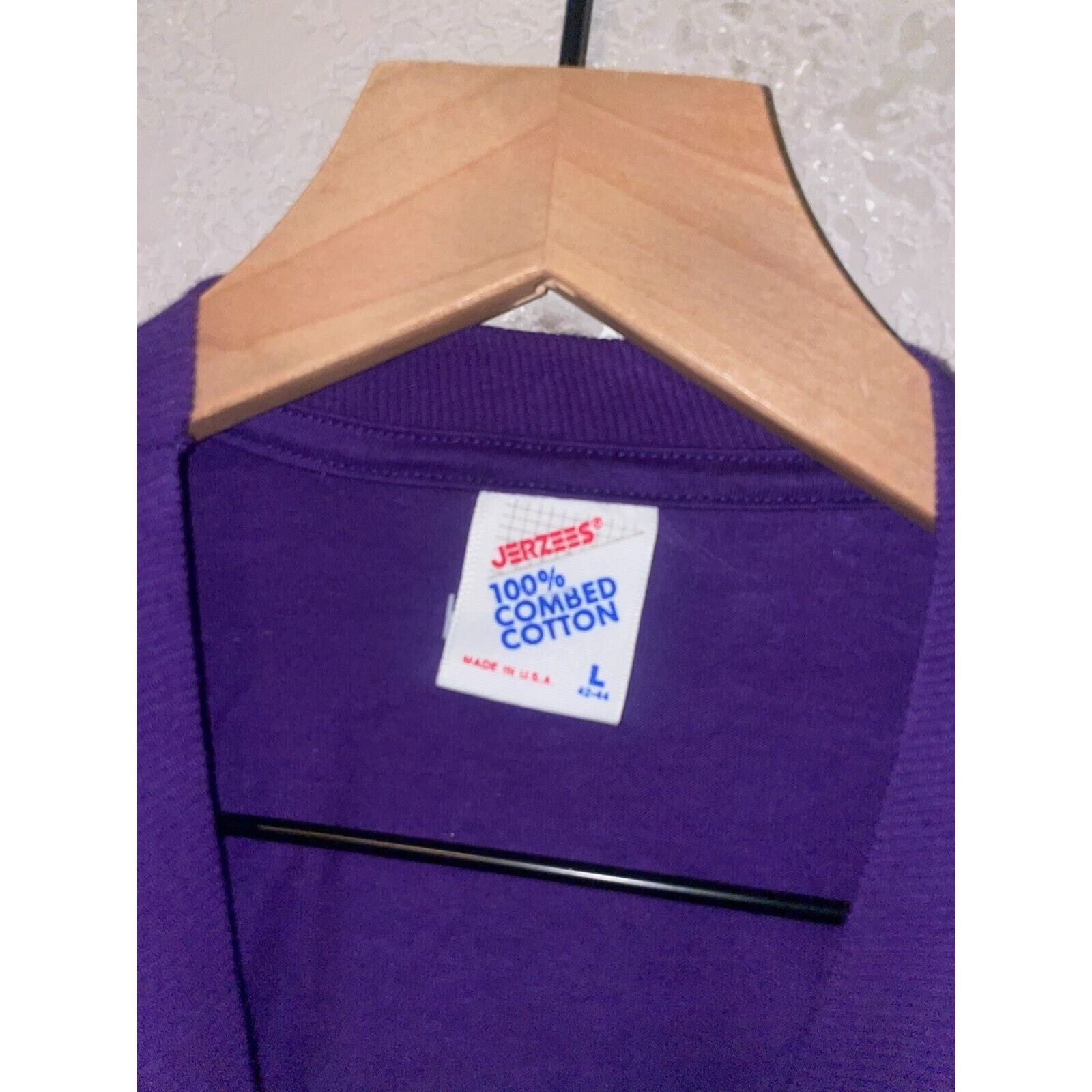 Jerzees Vintage Sailboat Shirt Door Country Boating Tee VTG 90s L Size US L / EU 52-54 / 3 - 8 Thumbnail