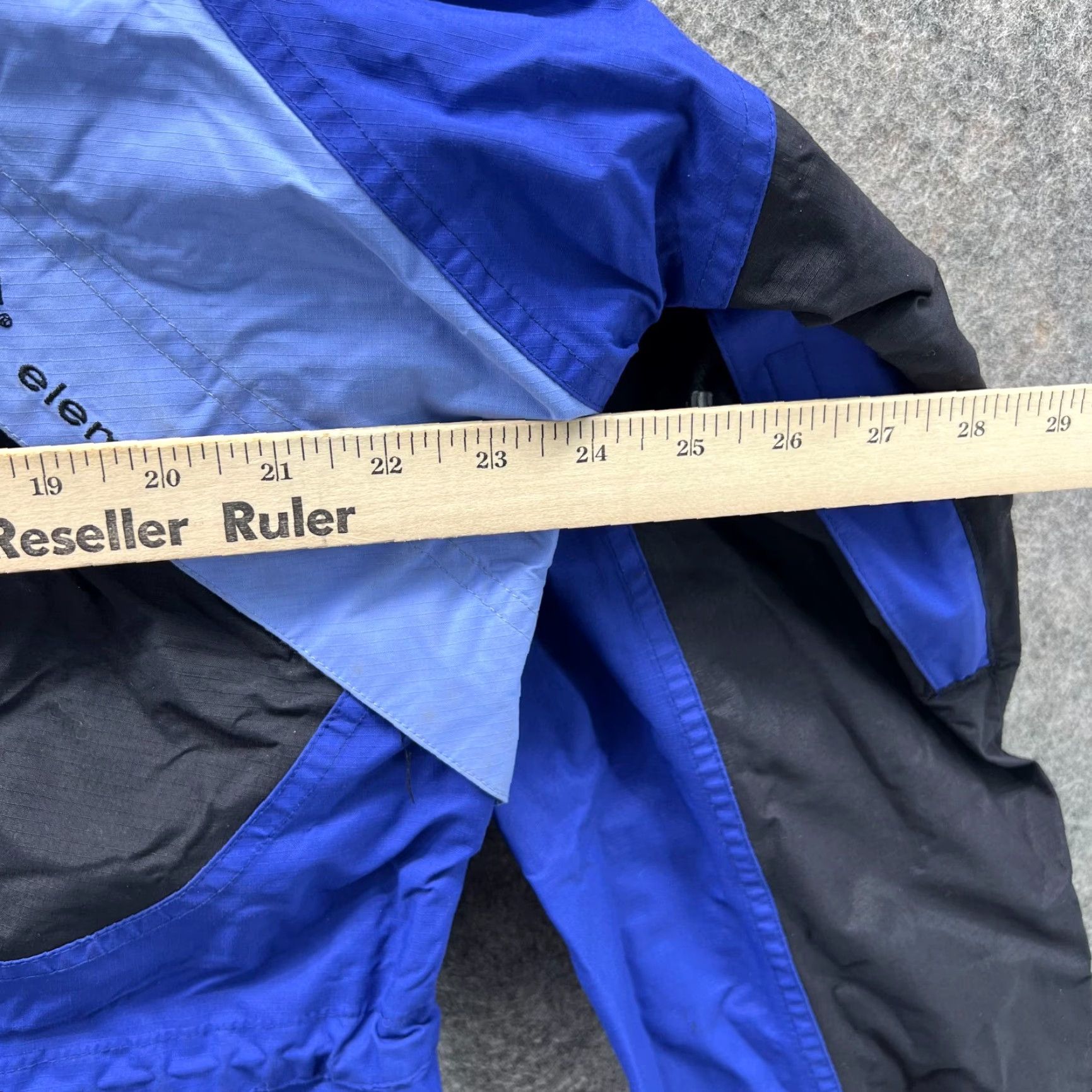 Vintage VINTAGE REI Jacket Women M Blue Black Full Zip Hooded Nylon Snowboarding Ski Windbreaker X-Sale Ladies Winter Fall Spring Womens Size M / US 6-8 / IT 42-44 - 4 Thumbnail