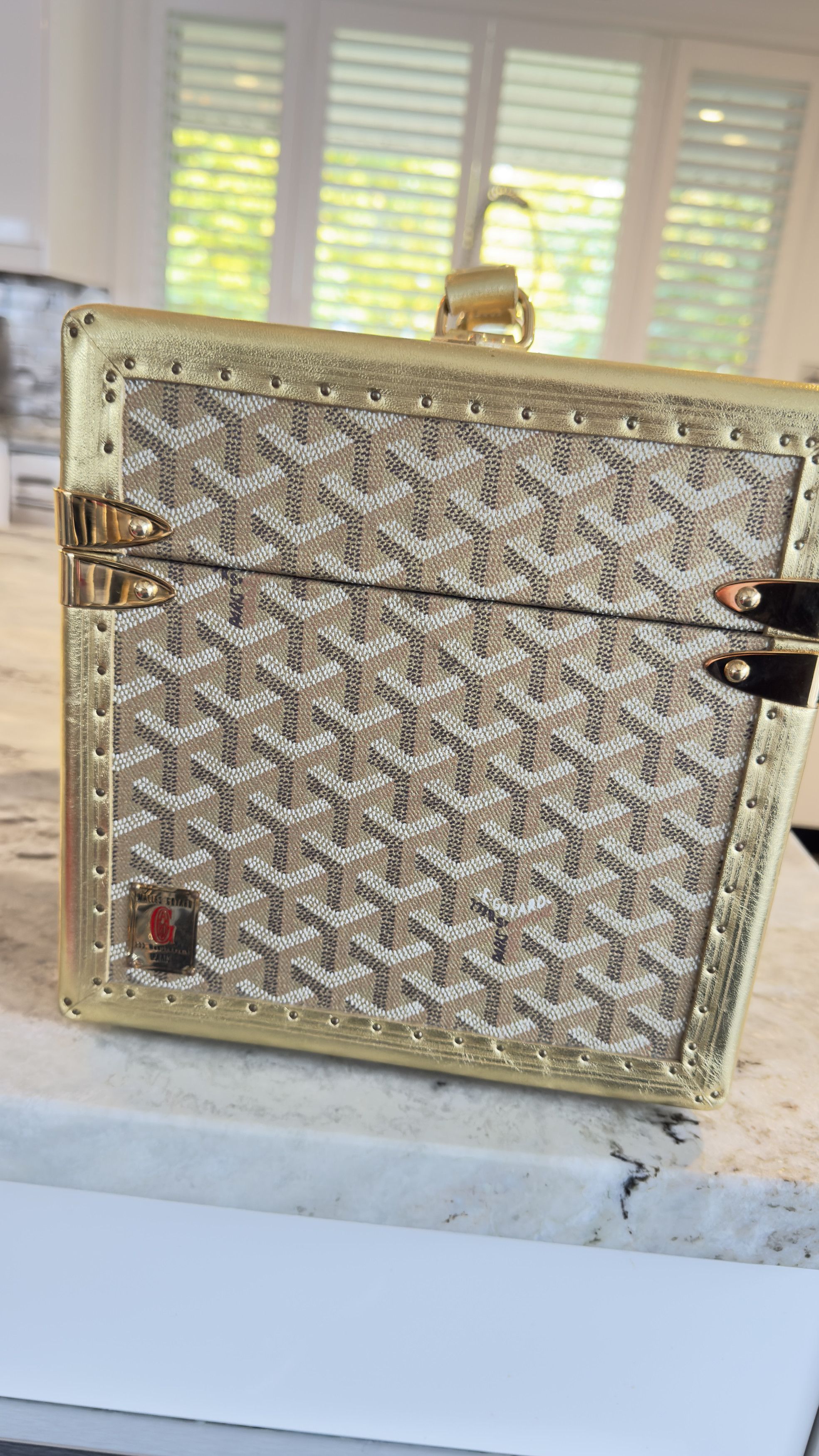 Goyard Sardaigne Vanity Train Case Canvas Jewelry Storage Size ONE SIZE - 21 Thumbnail