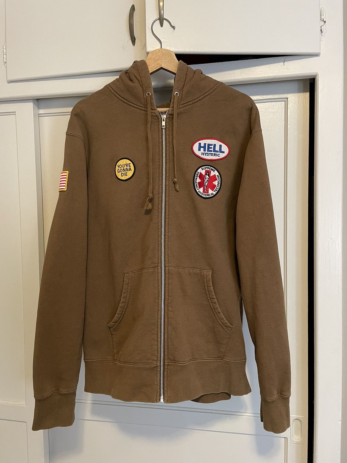 Supreme Supreme x Hysteric Glamour Patches Zip Up Size US L / EU 52-54 / 3 - 1 Thumbnail