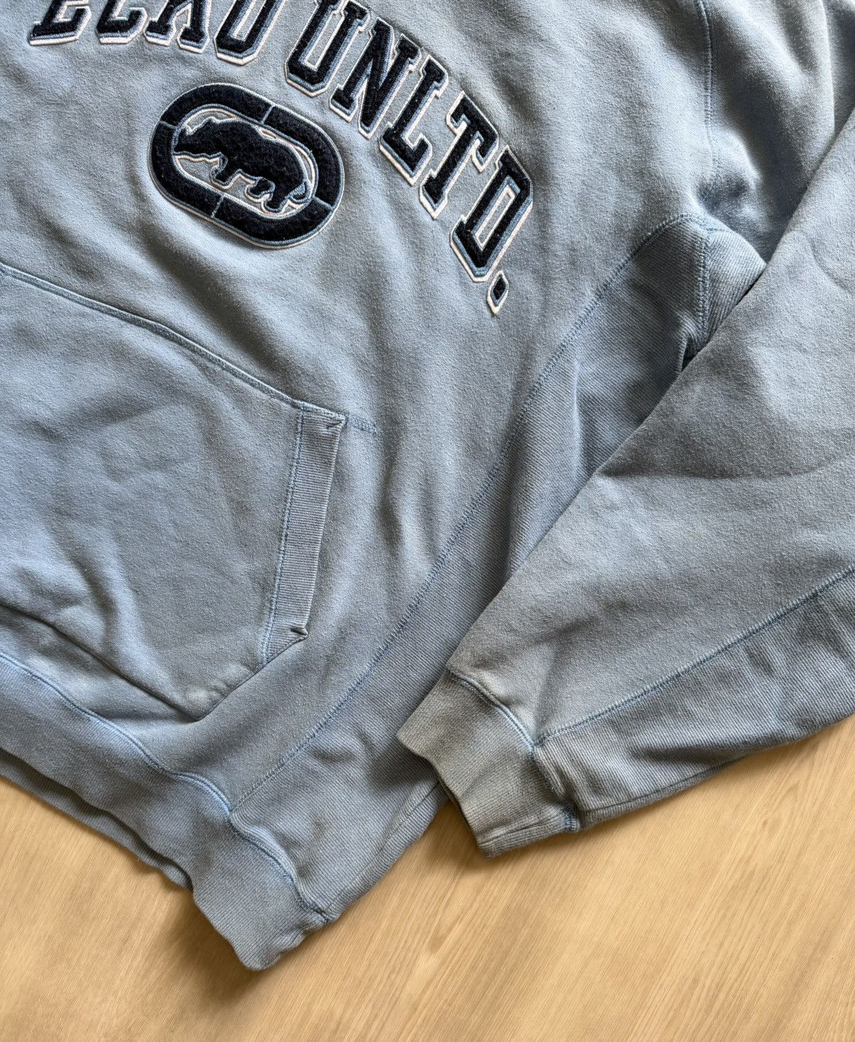 Ecko Unltd. Vintage Ecko Unltd Embroidered Logo Hoodie Sz 3XL *Distress Size US XXL / EU 58 / 5 - 2 Thumbnail