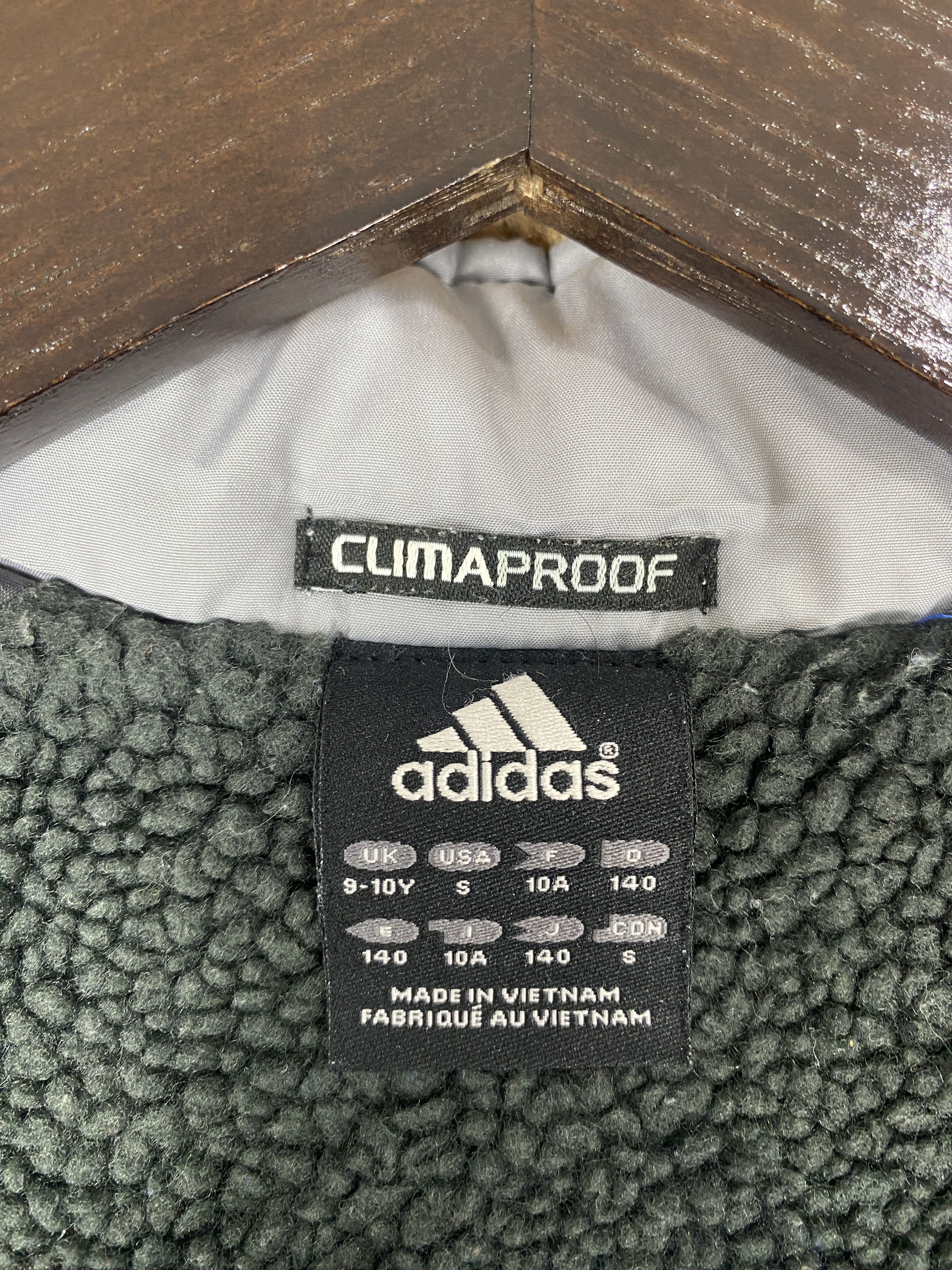 Adidas Vintage Adidas Hoodie Fleece Lining Long Jacket J2039 Size US S / EU 44-46 / 1 - 15 Thumbnail
