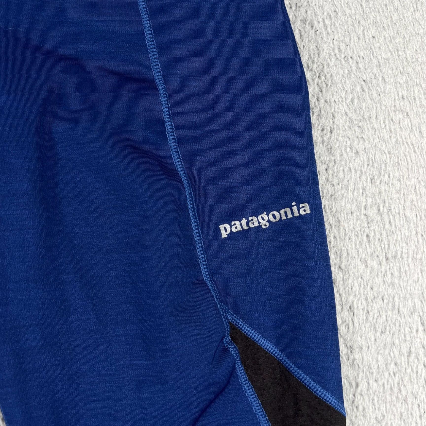 Patagonia Patagonia Endless Run Tights Blue Women’s Size Small Logo 24810 Size ONE SIZE - 2 Thumbnail