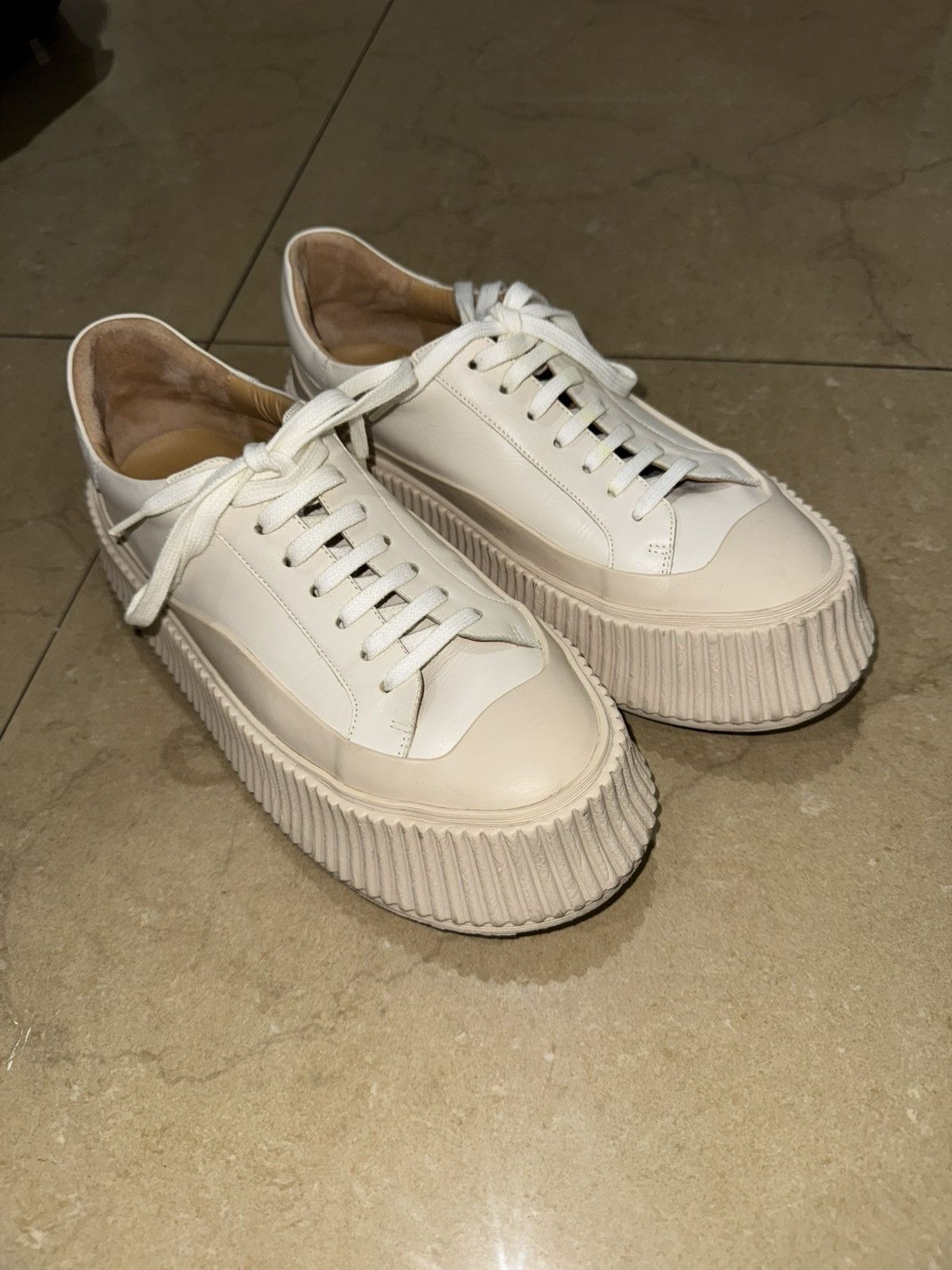 Jil Sander Jil Sander Oversized Sneakers Womens 8 Size US 8 / IT 38 - 1 Thumbnail