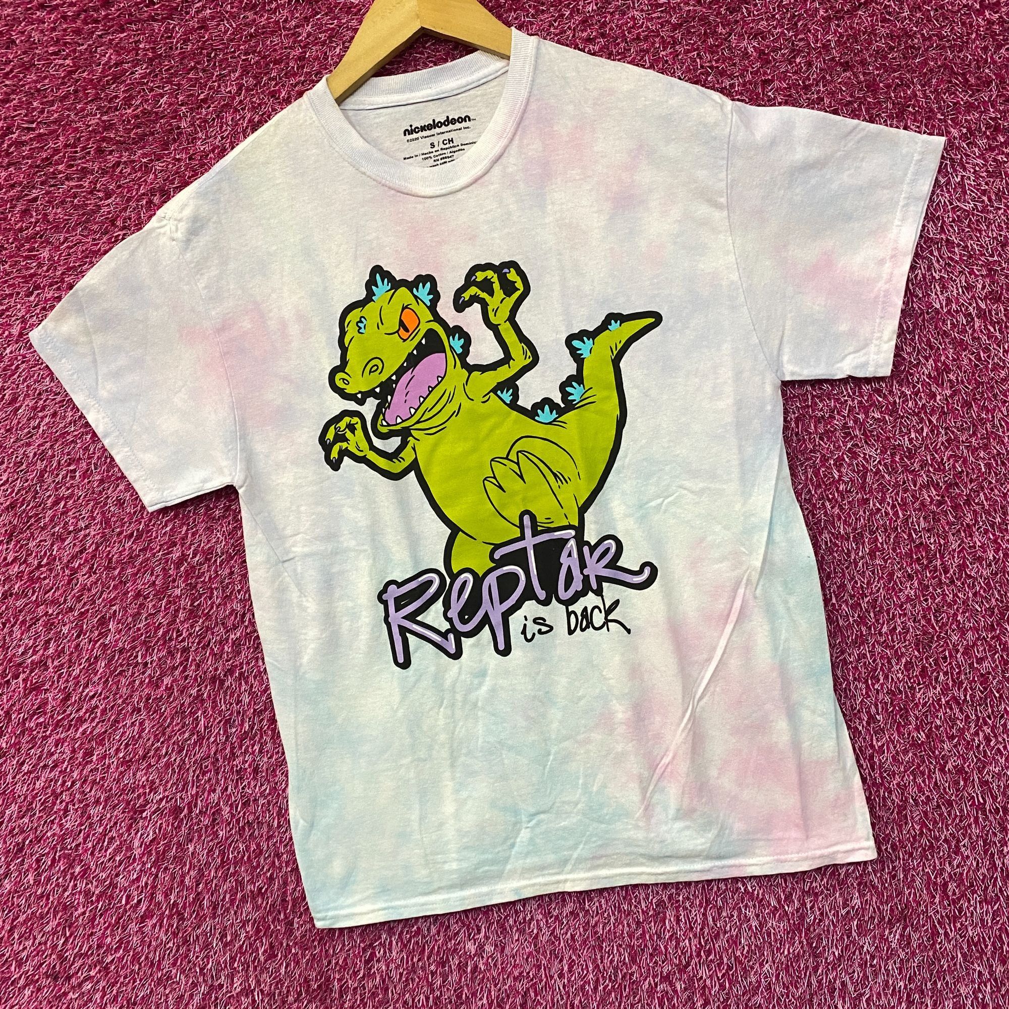 Nickelodeon Nickelodeon Rugrats Reptar Is Back Graphic Tie-Dye T-Shirt S Size US S / EU 44-46 / 1 - 3 Thumbnail