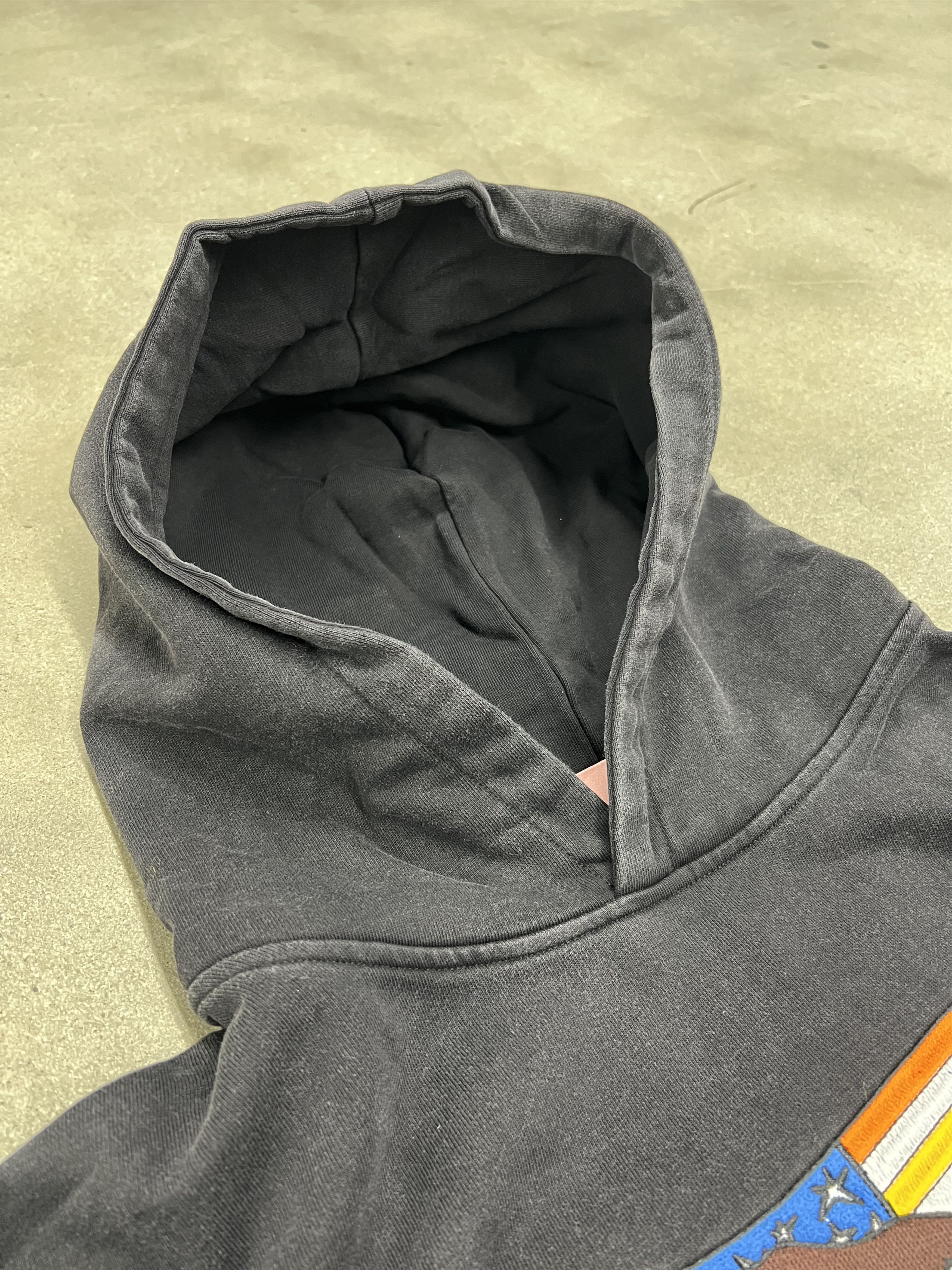 Copes Hivemind "Flag" Embroidered Heavyweight French Terry Hoodie Size US S / EU 44-46 / 1 - 3 Thumbnail
