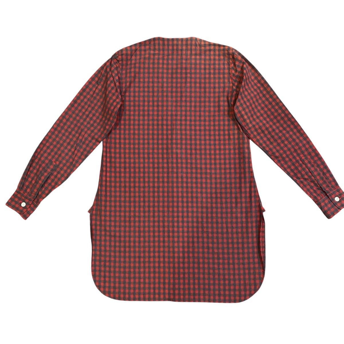 Needles ‼️LAST DROP‼️Needles Longline Gingham Cardigan Collarless Red Size US S / EU 44-46 / 1 - 3 Thumbnail