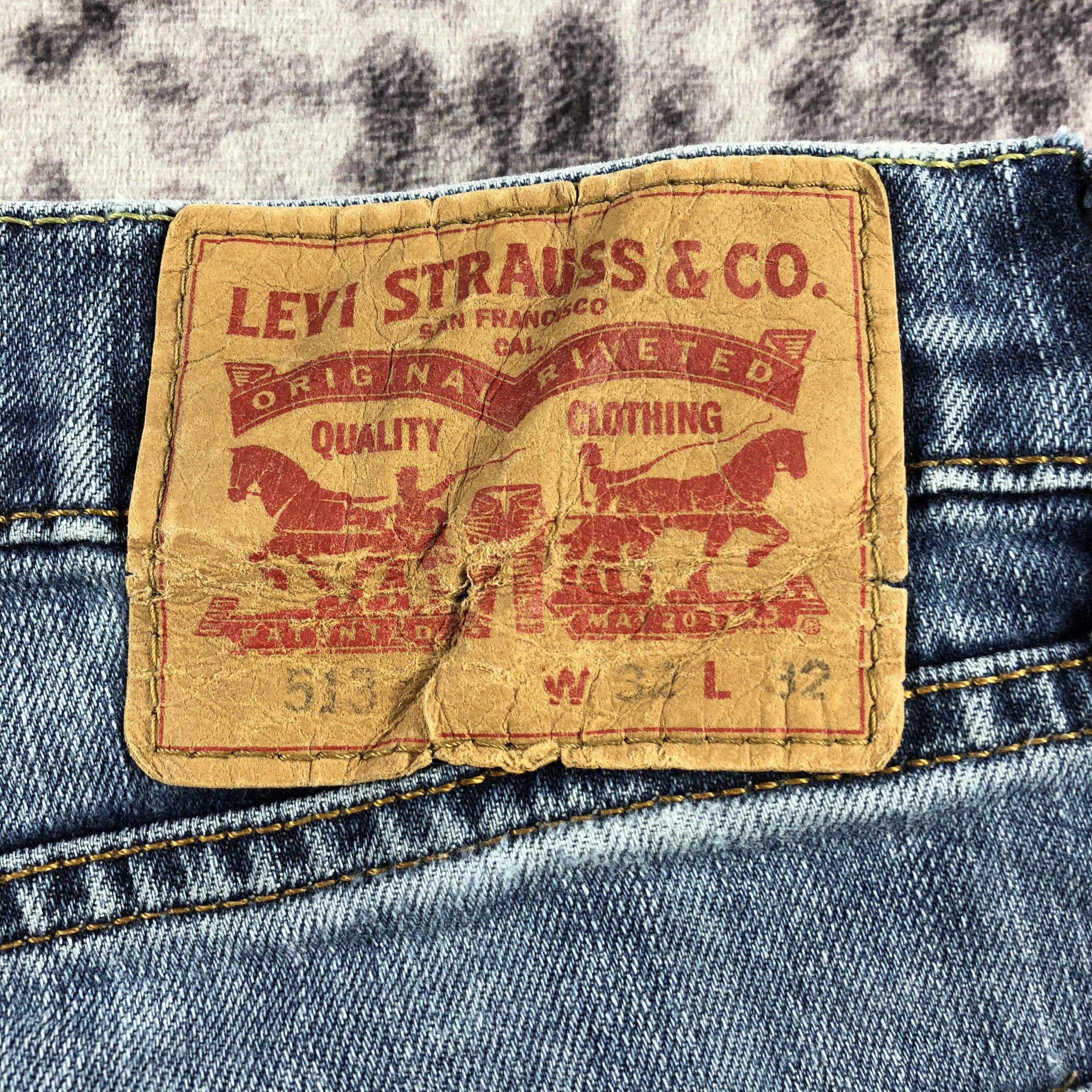 Levi's × Vintage Vintage Blue Wash Levis 513 Jeans-JM3152 Size US 33 - 6 Thumbnail