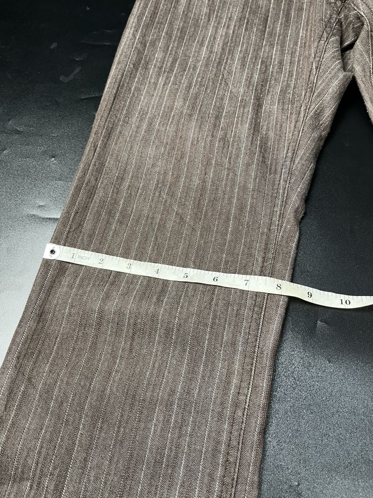 If Six Was Nine × Japanese Brand × Le Grande Bleu (L.G.B.) JAPANESE HICKORY JEANS DEUX CONCEPT LABO Size US 31 - 13 Thumbnail