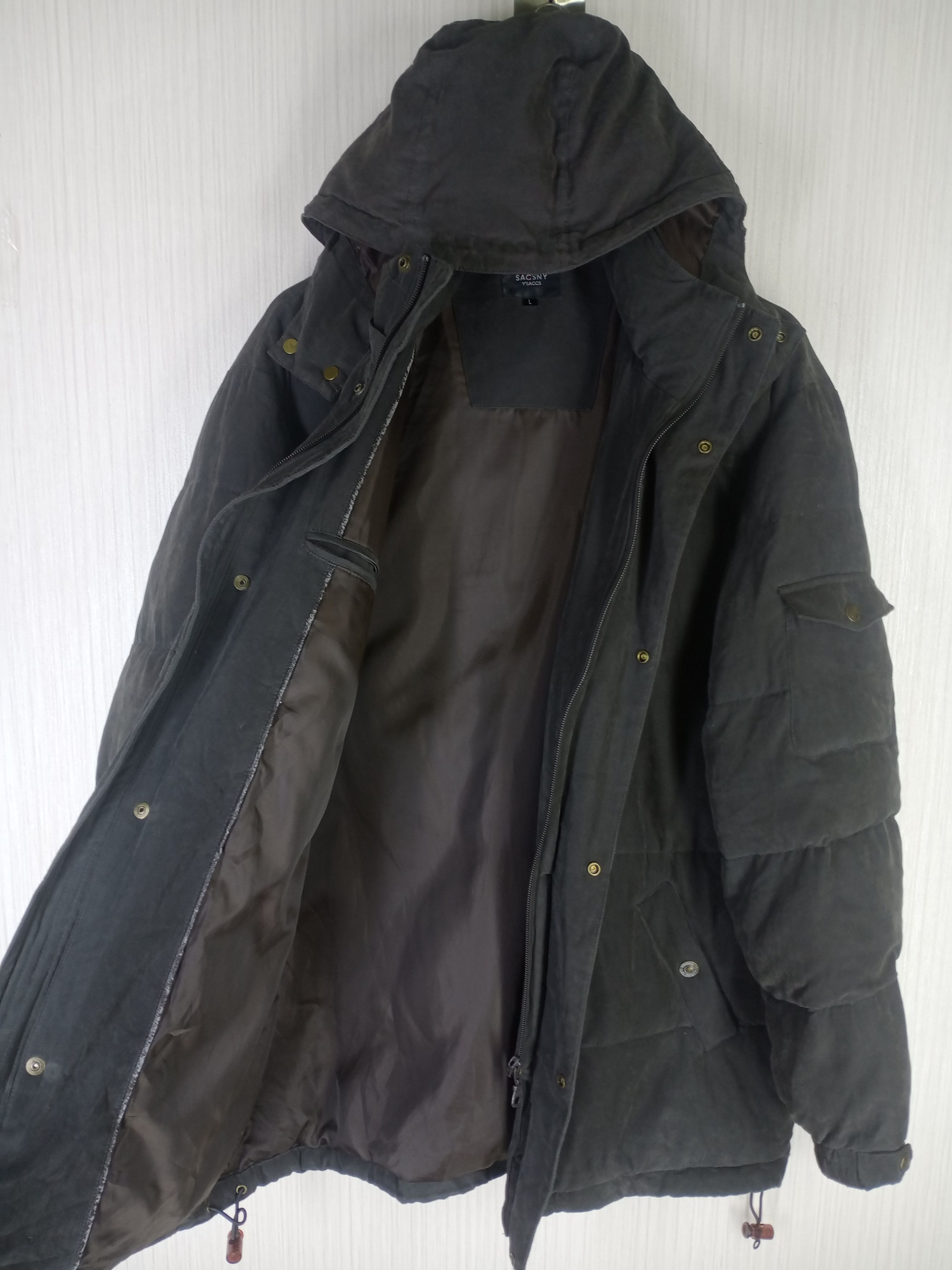 Yohji Yamamoto Vintage Yohji Yamamoto Y'saccs Saccsny Puffer Jacket Size US L / EU 52-54 / 3 - 9 Thumbnail
